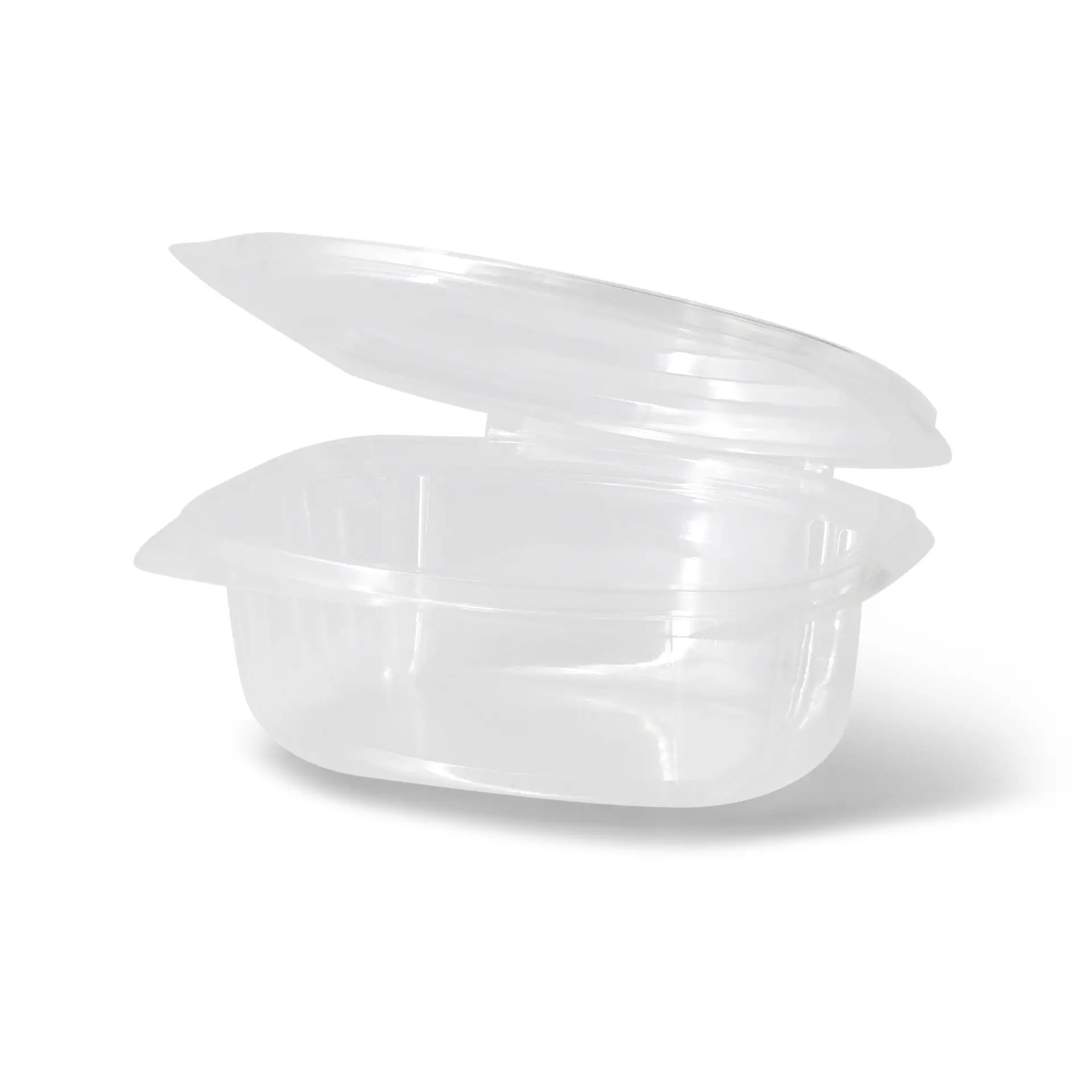 PLA Deli Bowls 500 ml, folding lid, rectangular