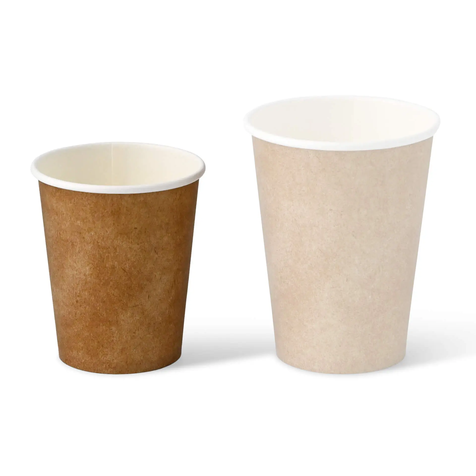 8 oz Paper cups single wall, Ø 80 mm, kraft