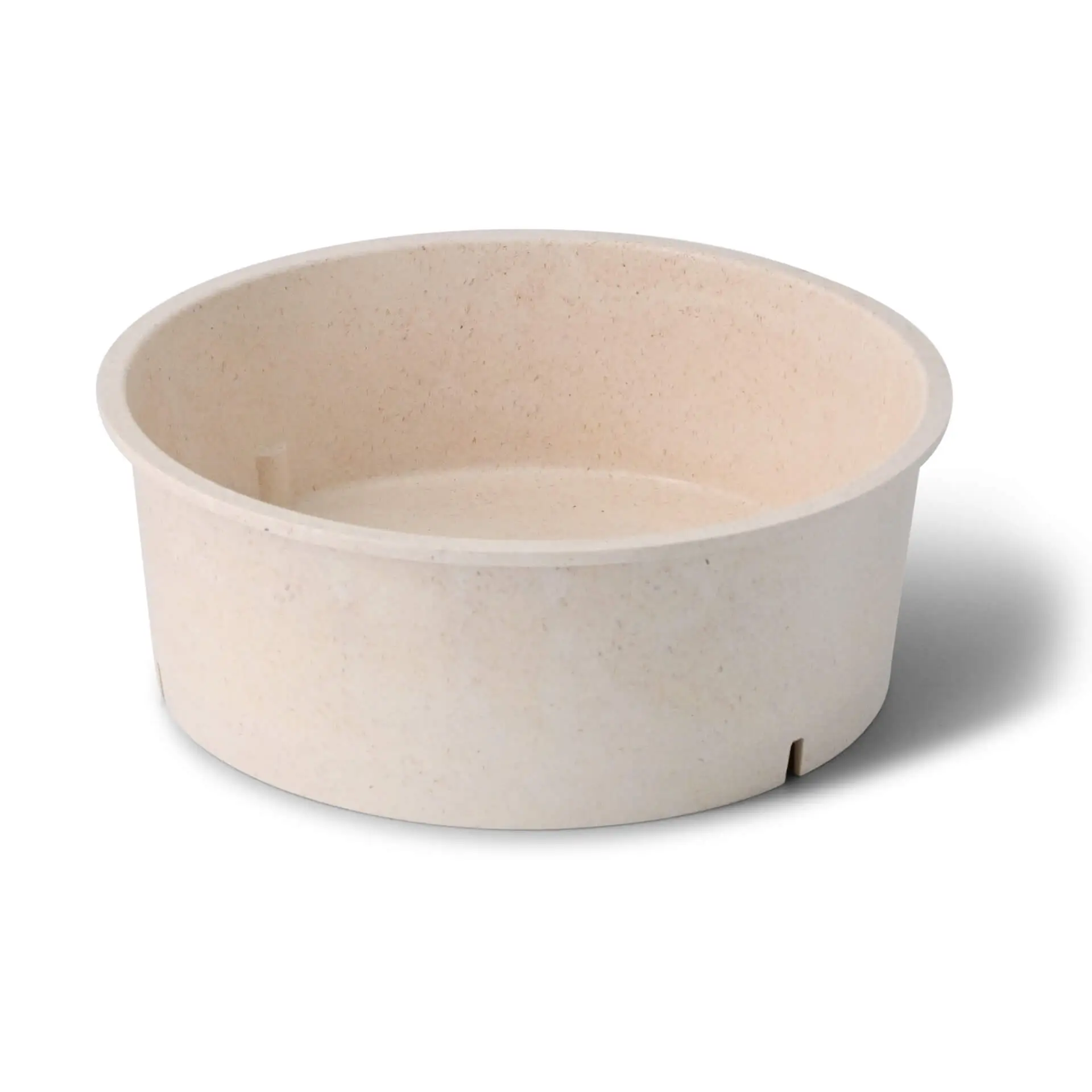 Reusable bowls "merways Bowl" 1000 ml, Ø 185 mm, cashew / creamy white