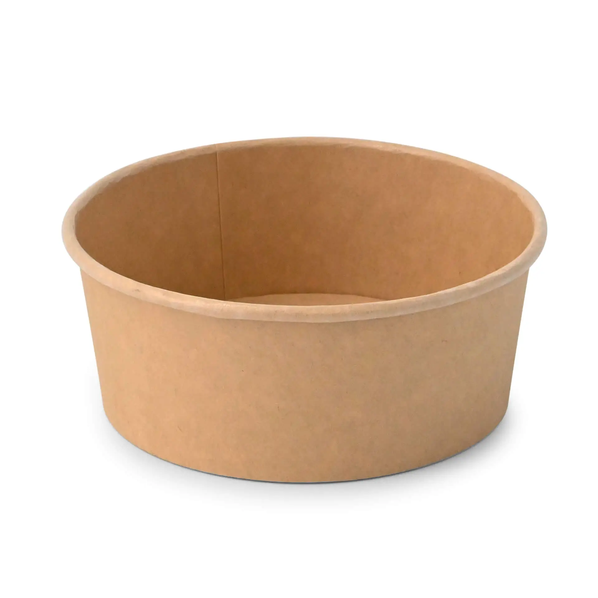 Premium-Cardboard bowls 650 ml, Ø 150 mm, brown, round