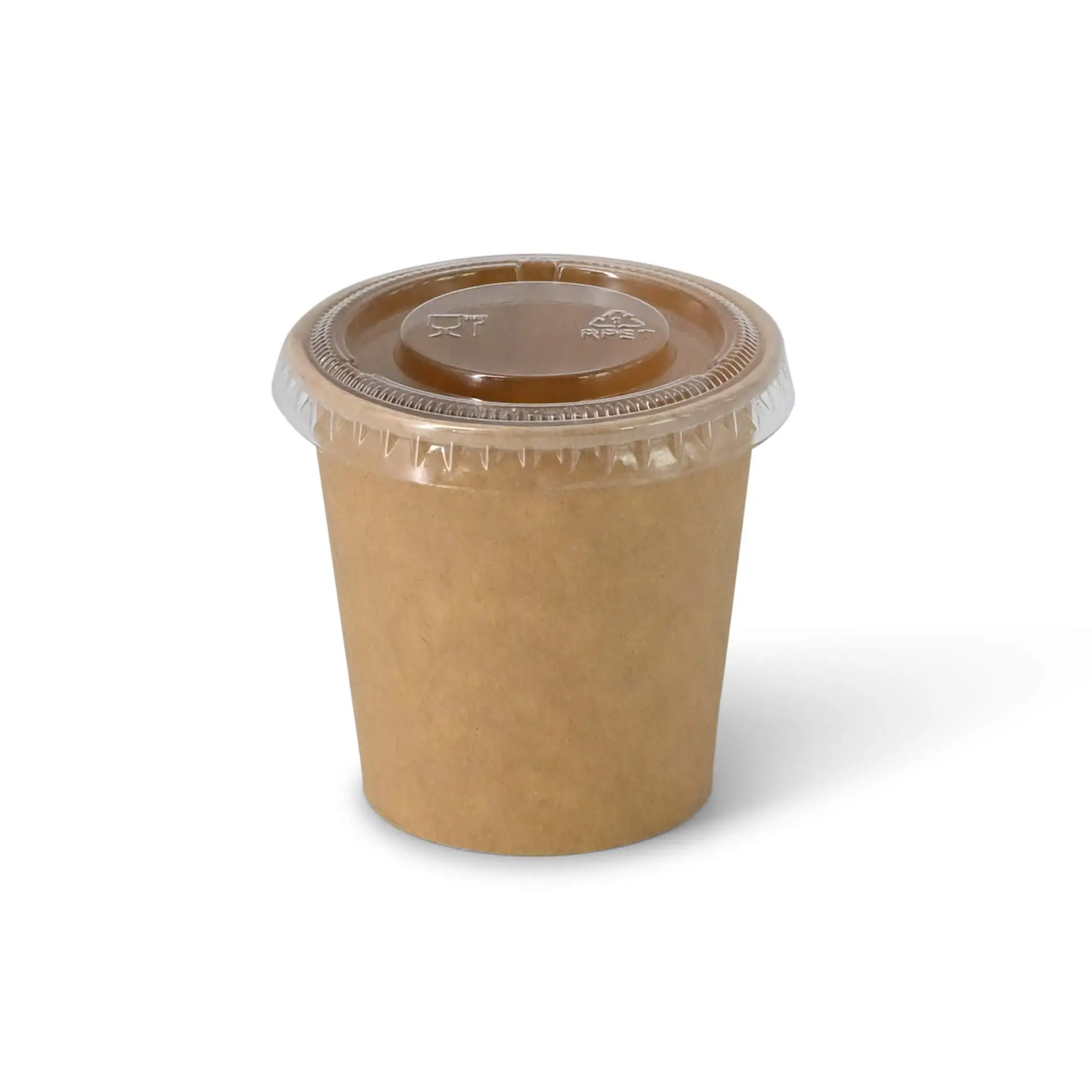 Paper-portion cups 75 ml, Ø 62 mm, unbleached