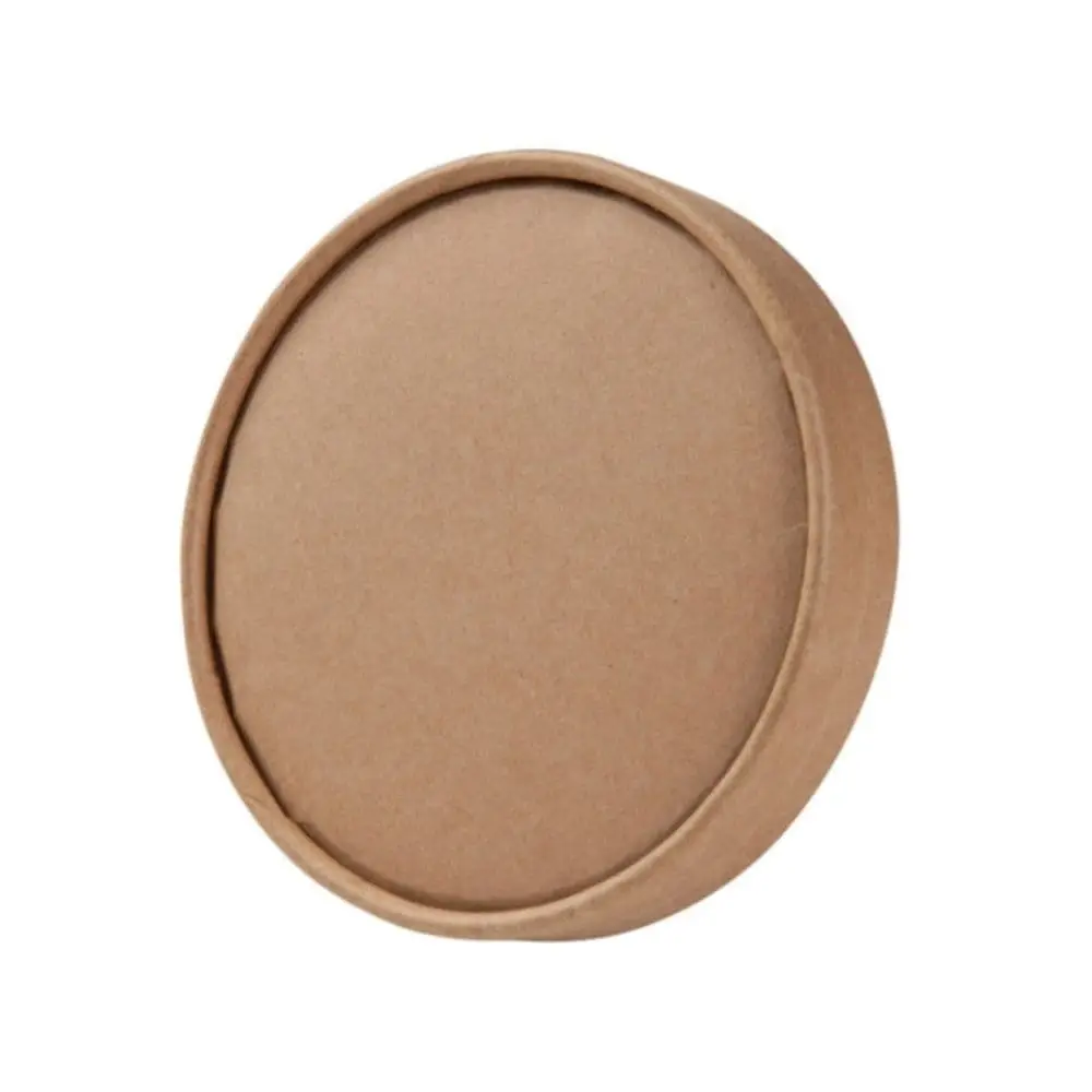 Cardboard-lids Ø 185 mm, brown, PLA-coated