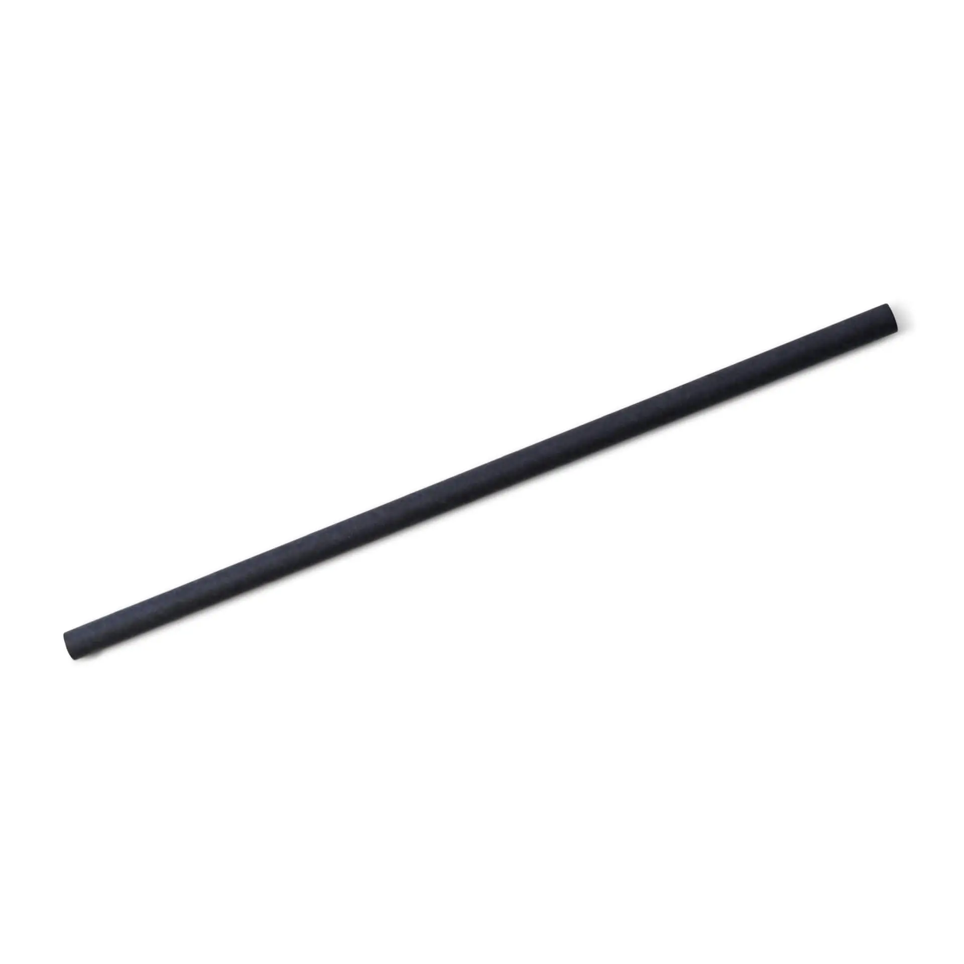 23 cm, Ø 0.8 cm Paper-jumbo-straws, black