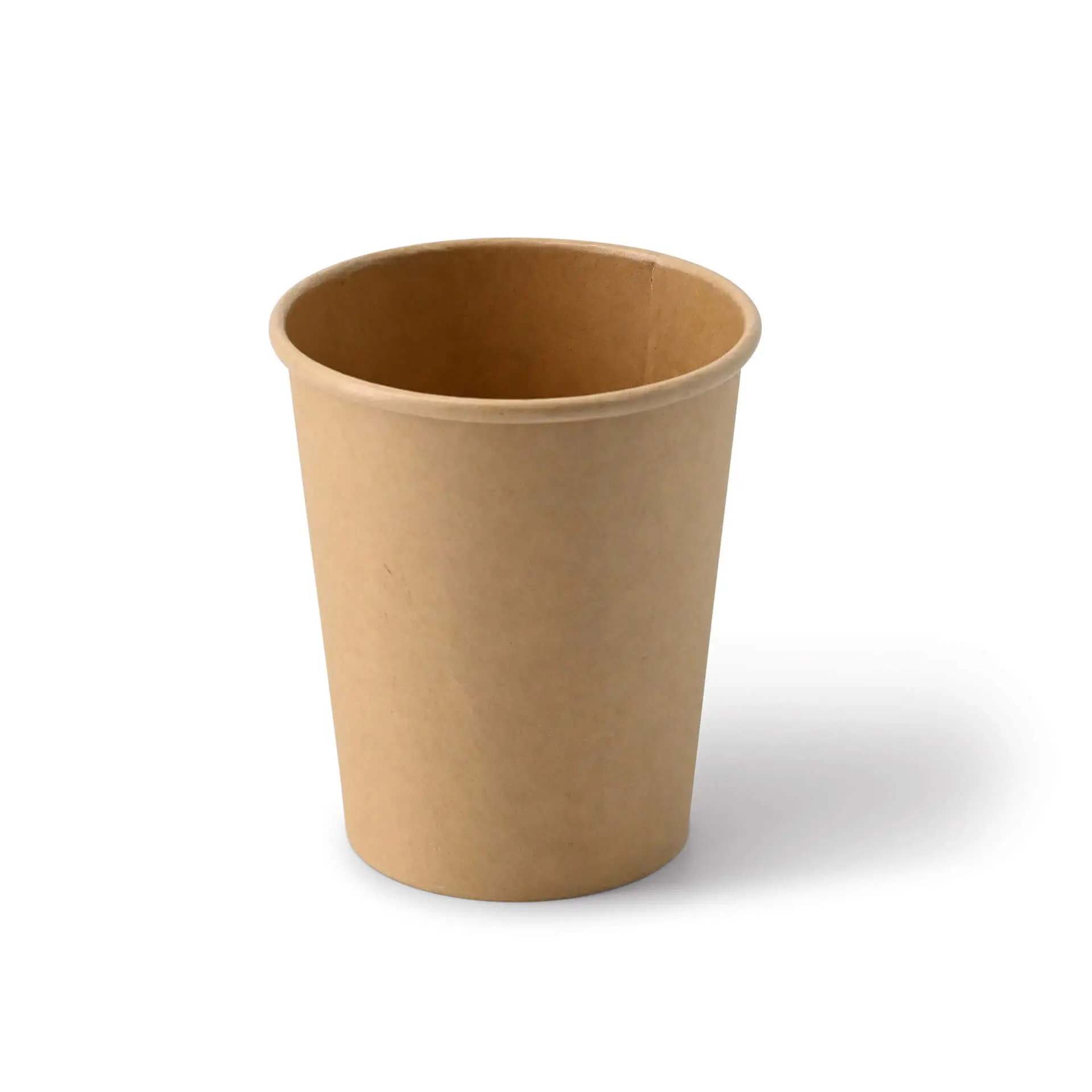 8 oz Paper cups single wall, Ø 80 mm, kraft