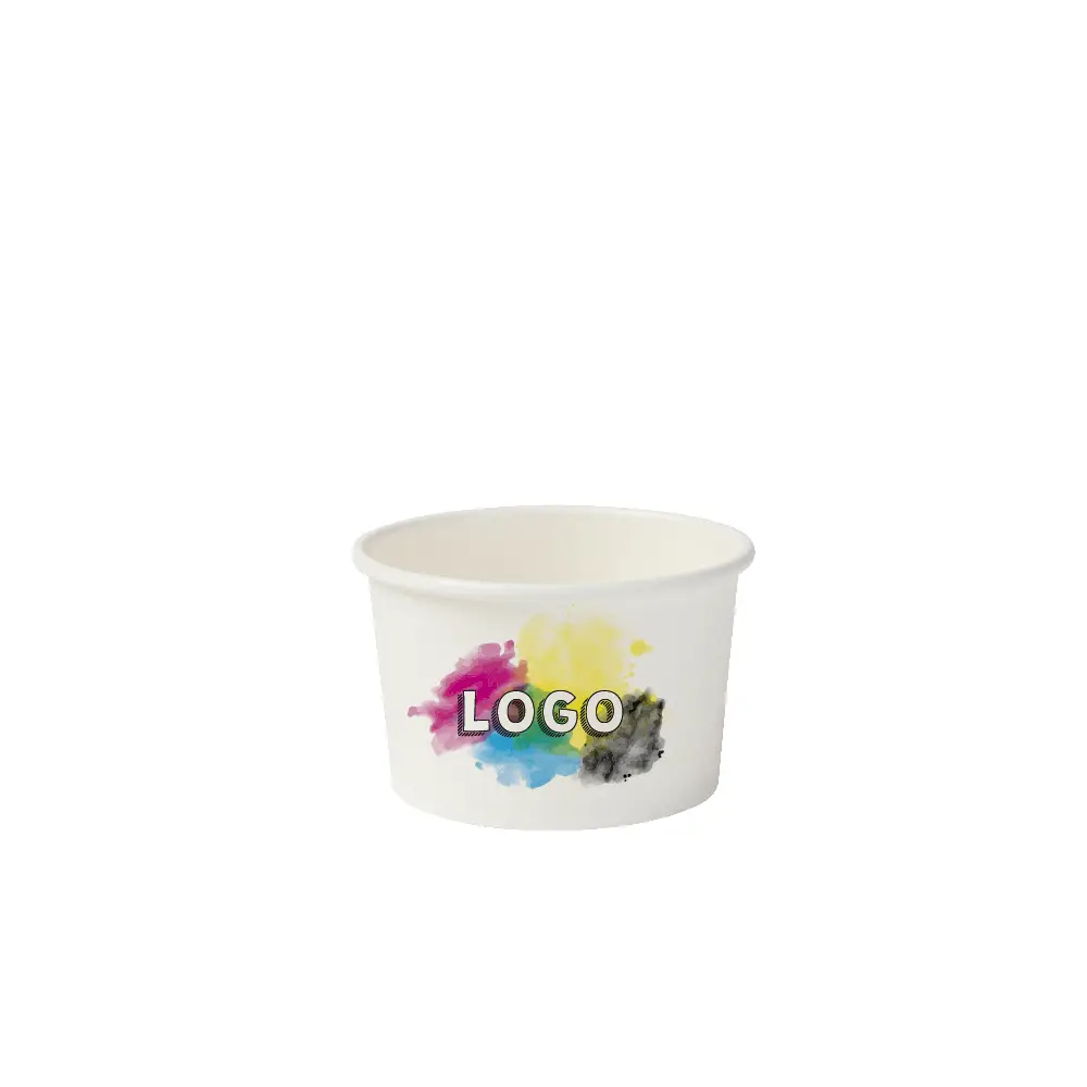 Ice cream cup printing 3 oz, matt