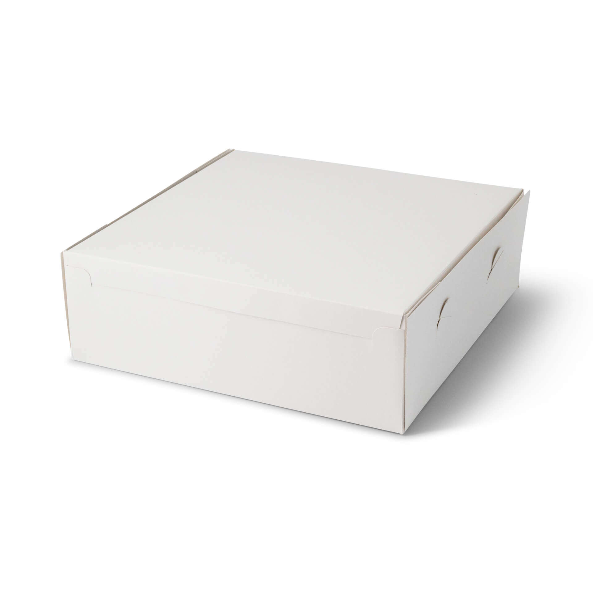 Tortenkartons L, 30,5 x 30,5 x 10 cm, weiß