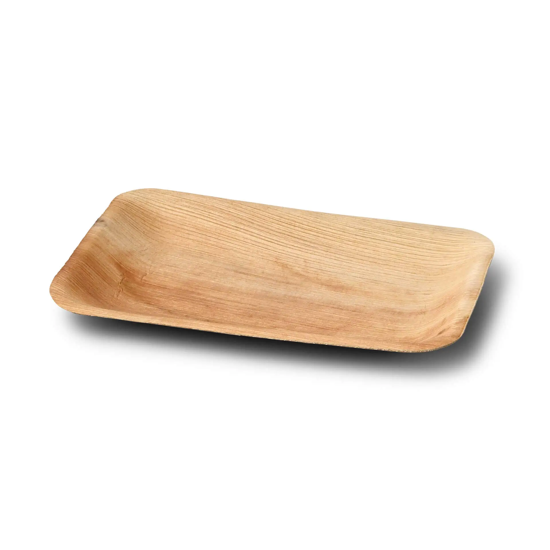 Palm leaf plate "Palmware®", 25 x 15 cm, flat, rectangular