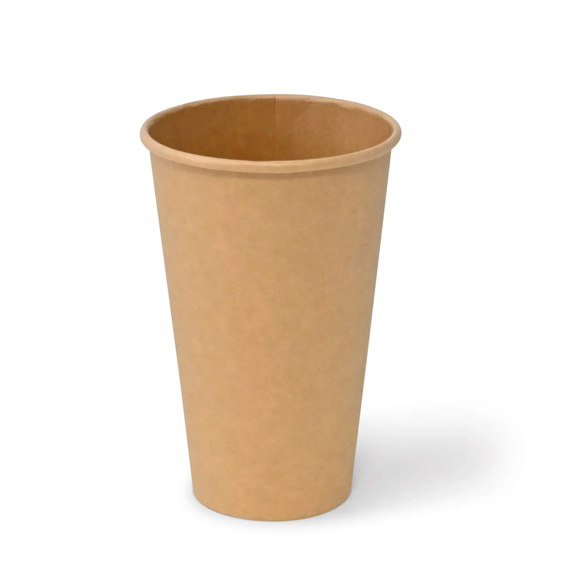 16 oz Paper cups single wall, Ø 90 mm, kraft