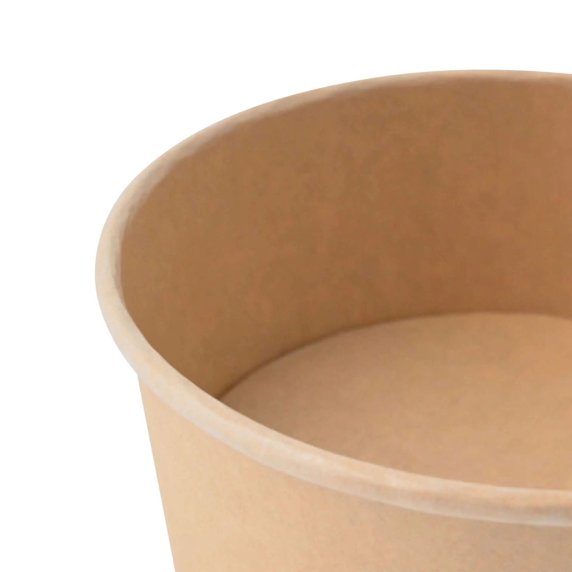 Premium-Cardboard bowls 650 ml, Ø 150 mm, brown, round