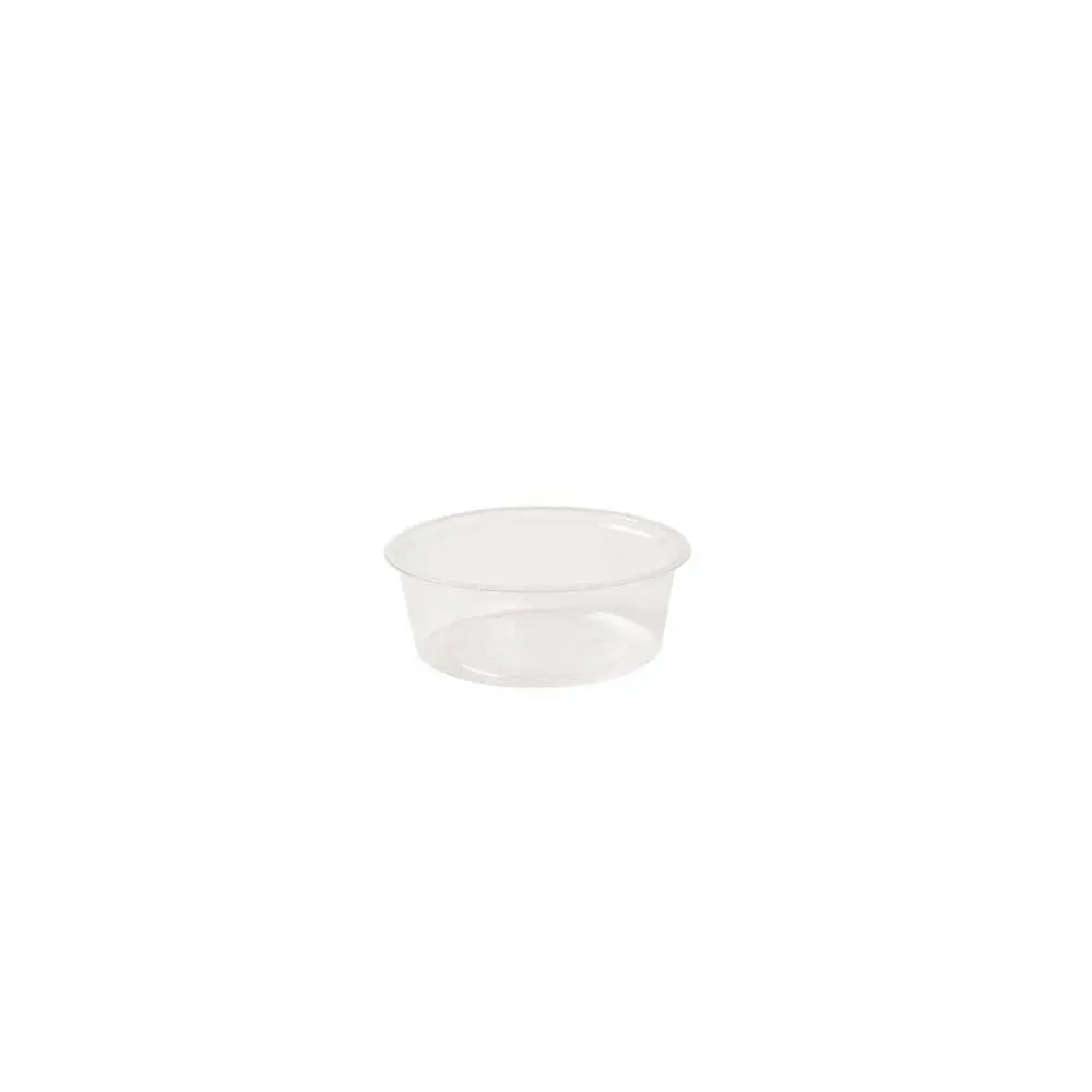 60 ml / 2 oz PLA portion cups, Ø 70 mm, clear