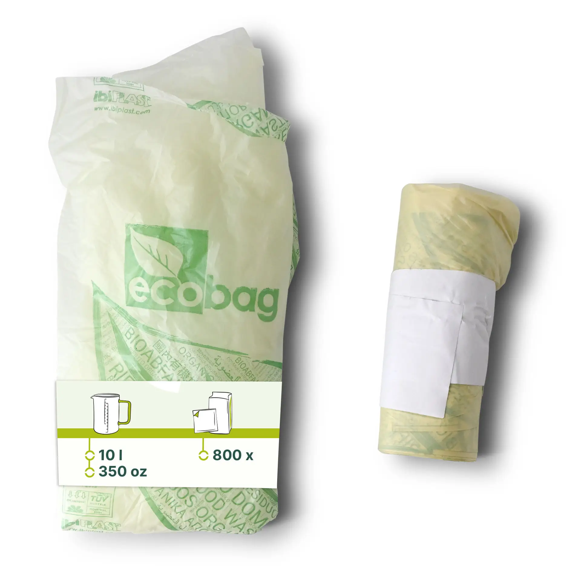 Bio Bin bags PLA, 42x42 cm, 10 l