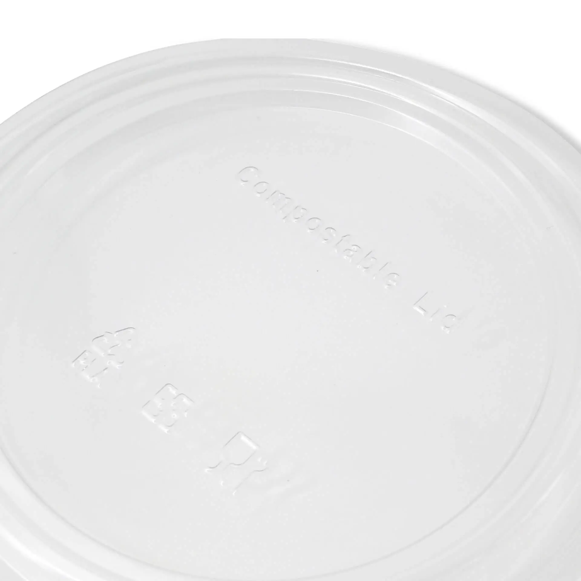 PLA-lids Ø 185 mm, clear