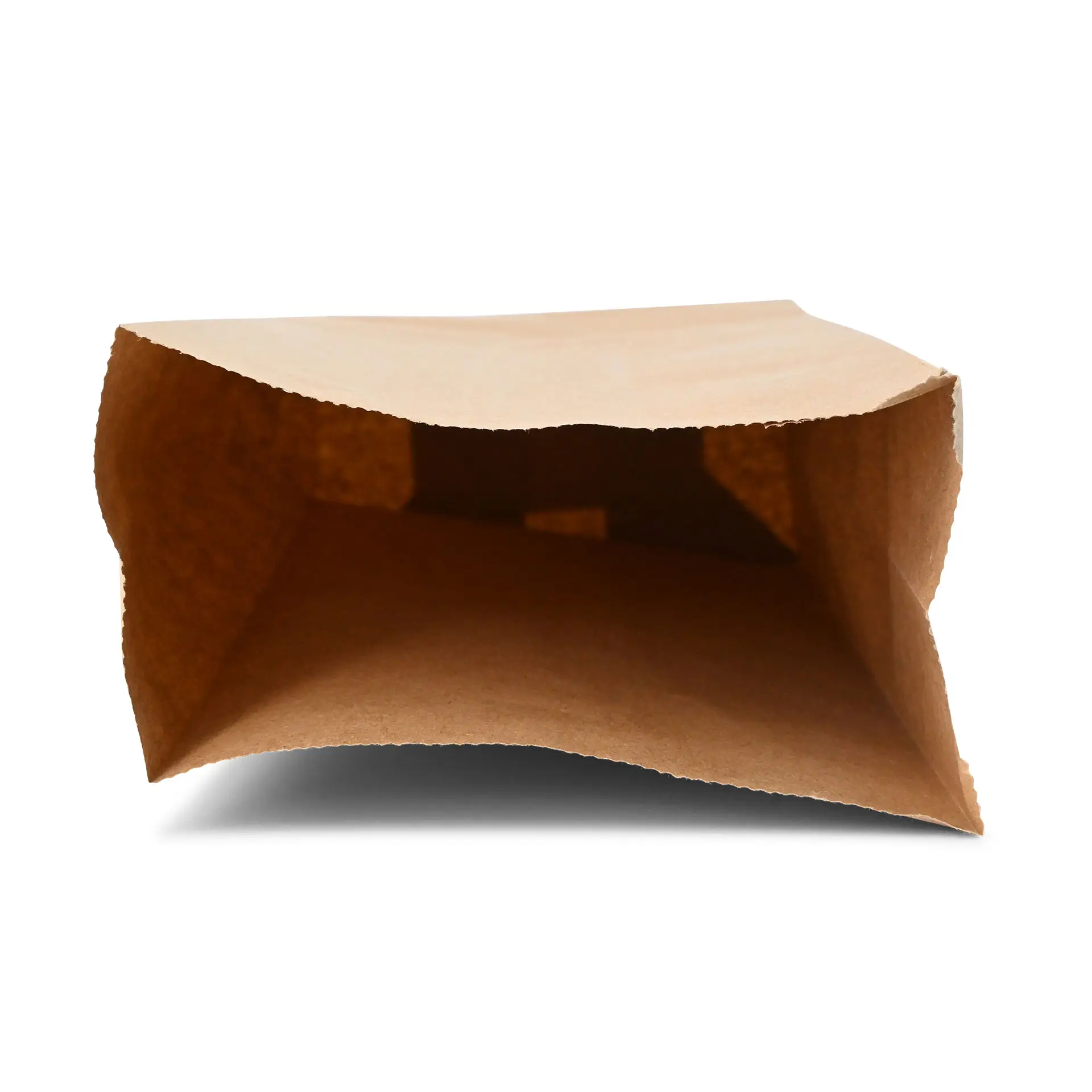 Block bottom-bags M, 11 x 6 x 23.5 cm, brown, kraft paper