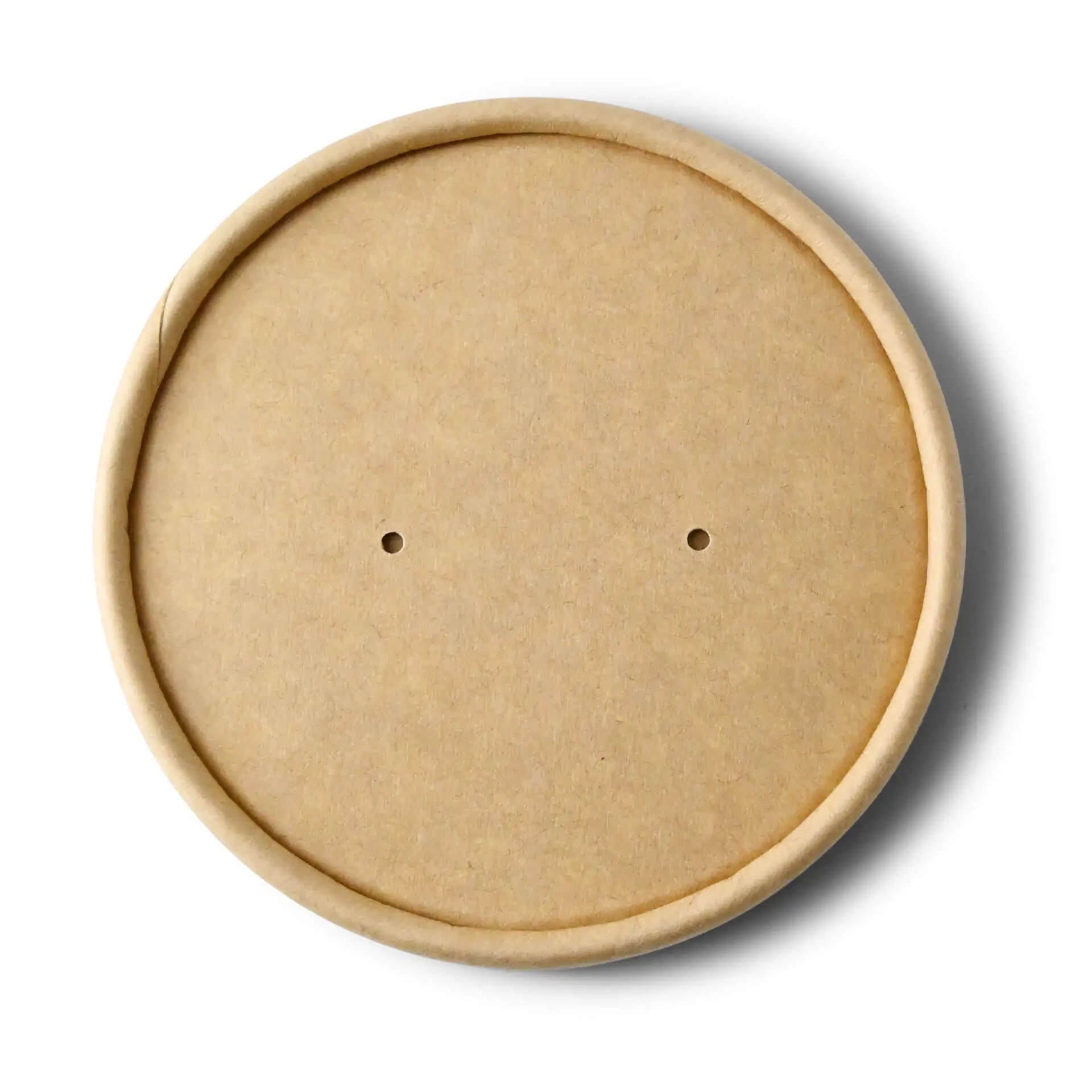 Cardboard-membrane lids Ø 90 mm, brown