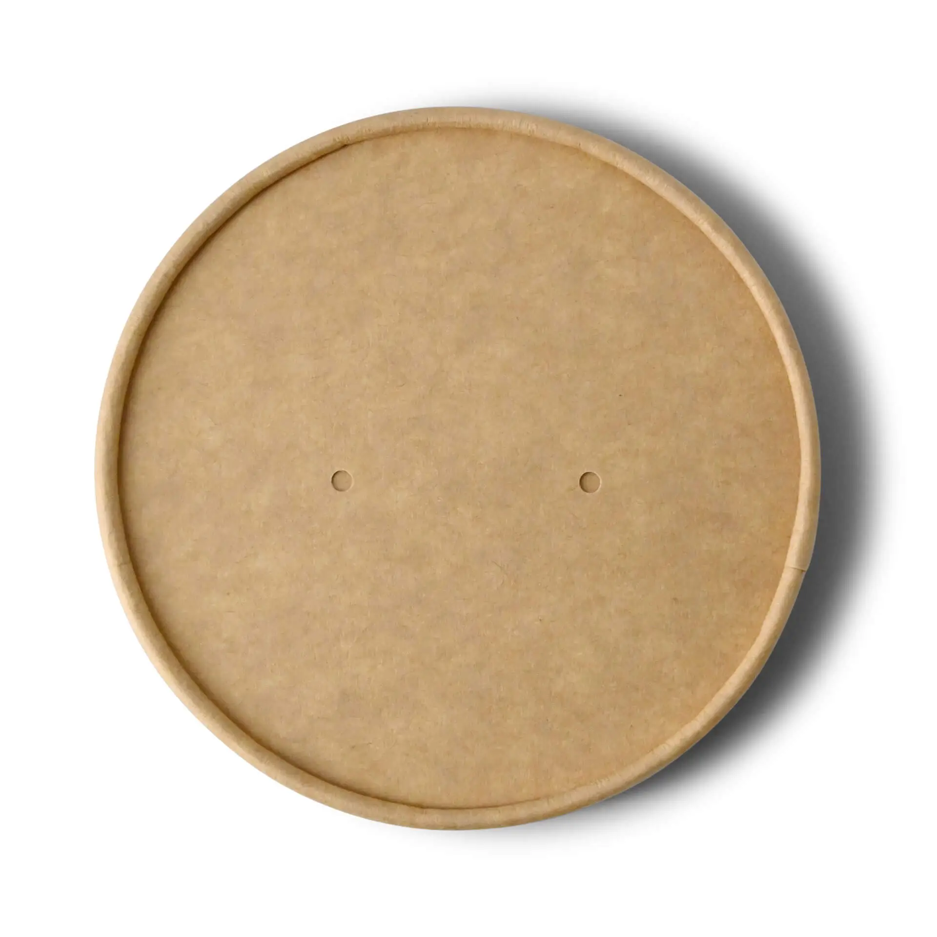 Cardboard-membrane lids Ø 95 mm, brown