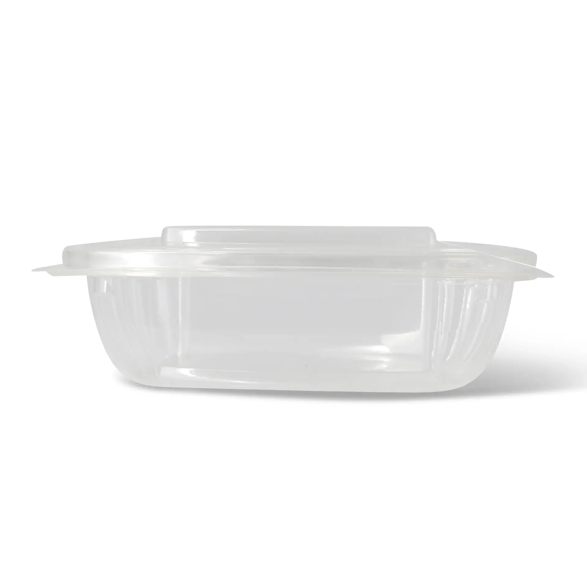 PLA deli bowls 375 ml, folding lid, rectangular