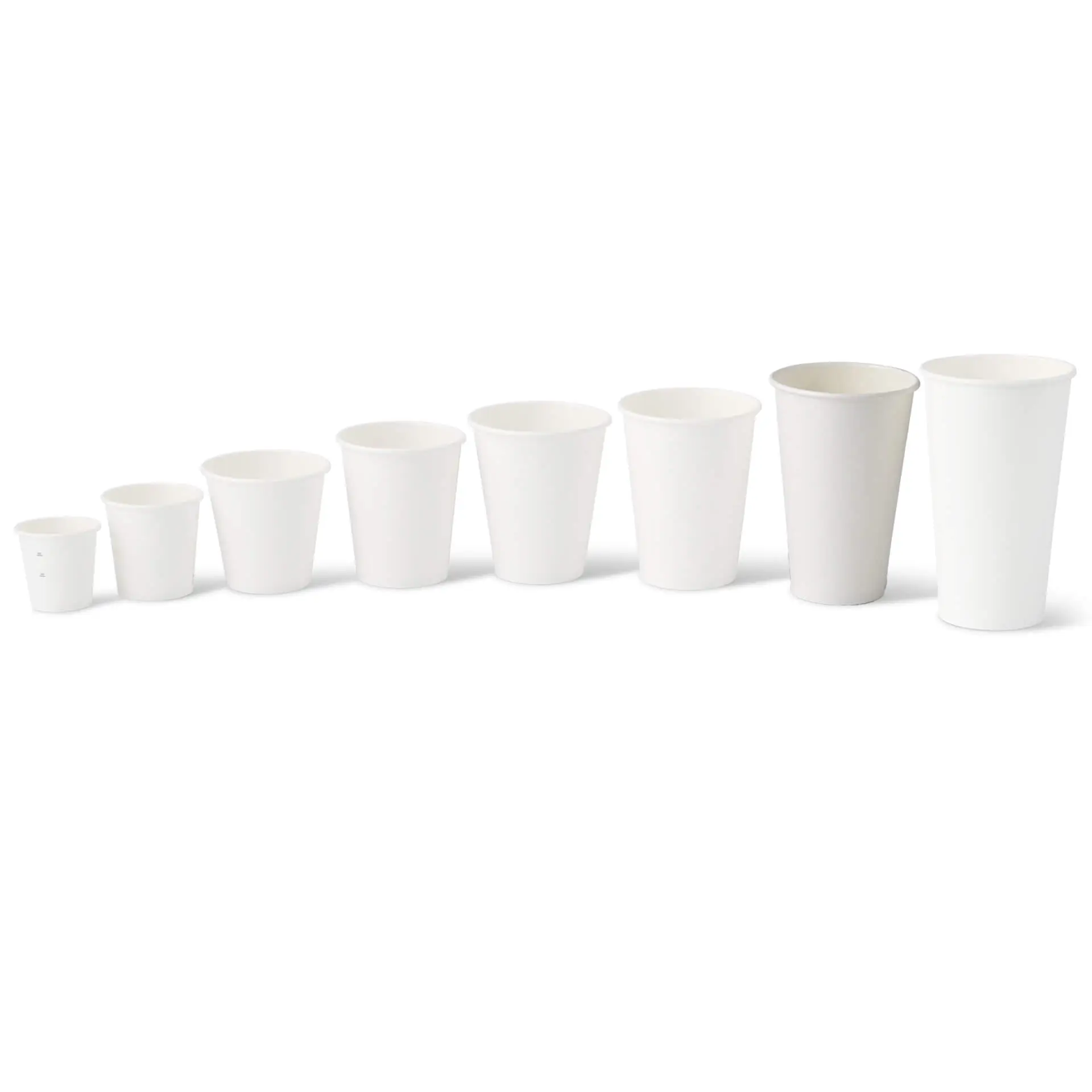 16 oz Paper cups (coated), Ø 90 mm, white