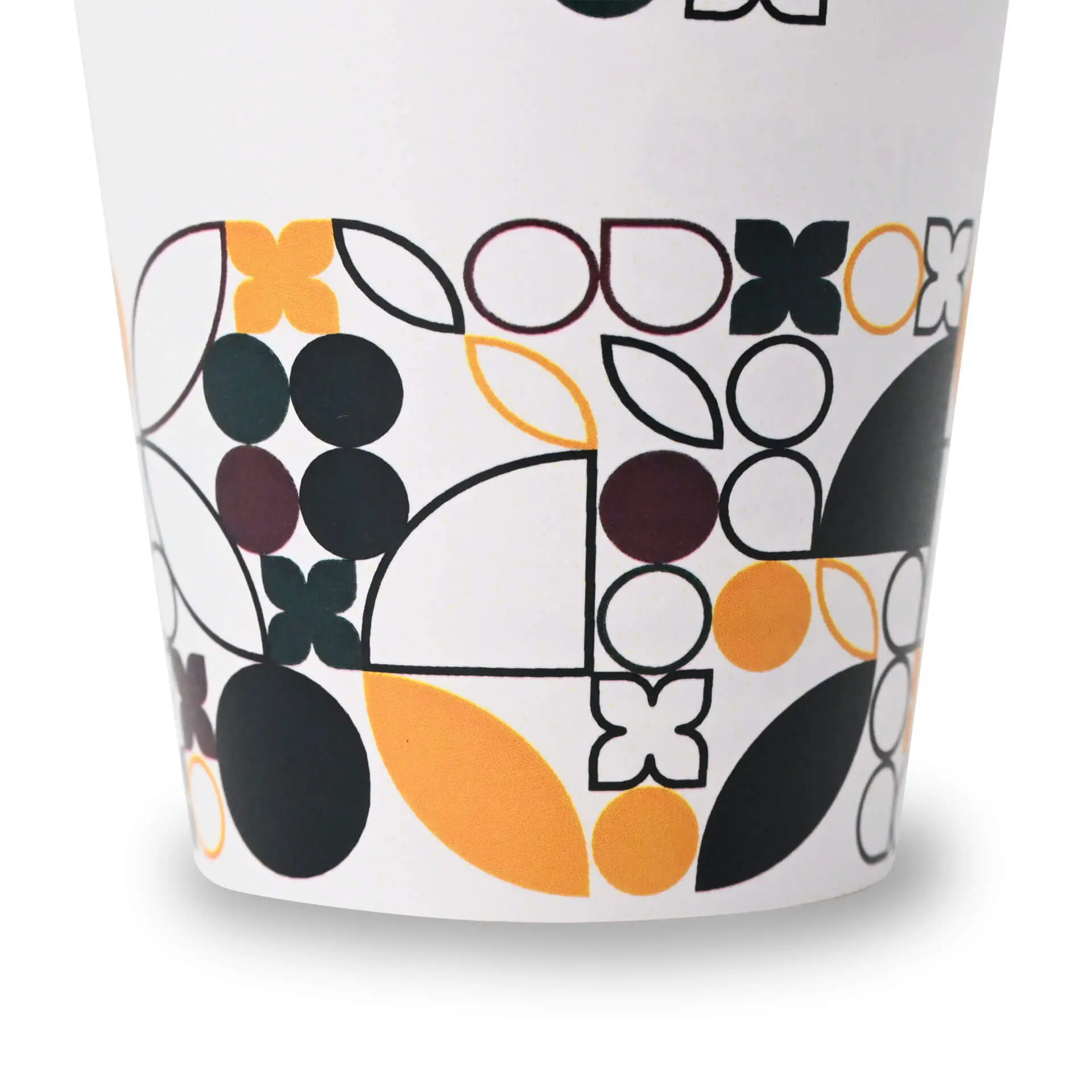 8 oz Paper Cup "Summer Day" single wall, customisable, matte