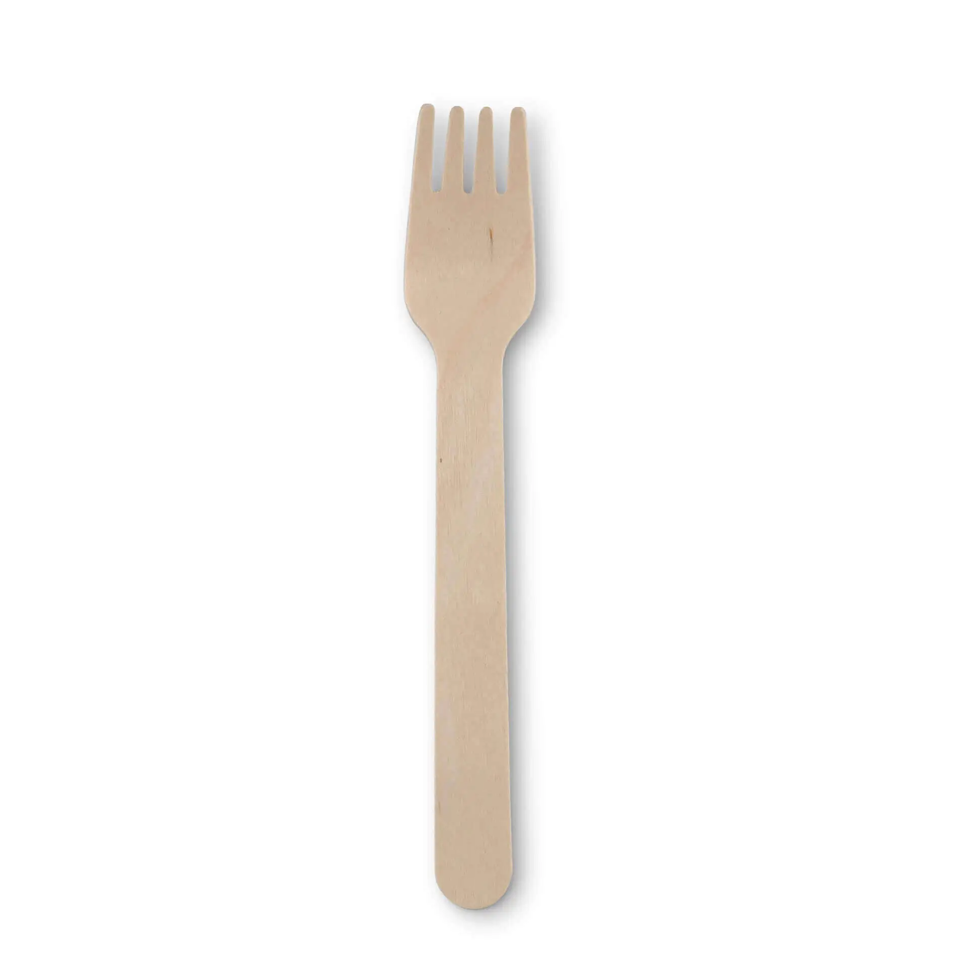 Wooden forks 14 cm, bio-coated