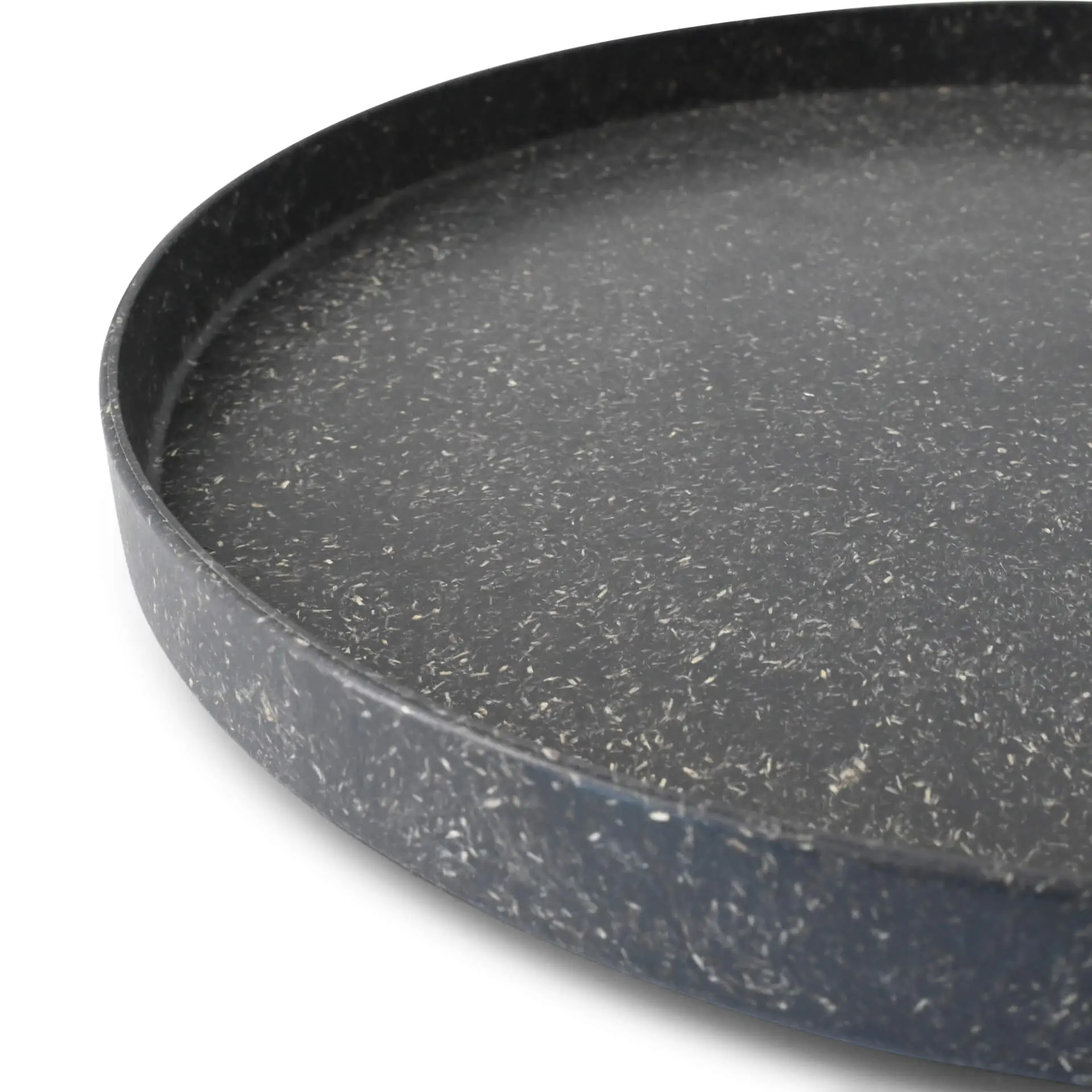 Reusable plates "merways Plate" Ø 24 cm, round, pepper / grey