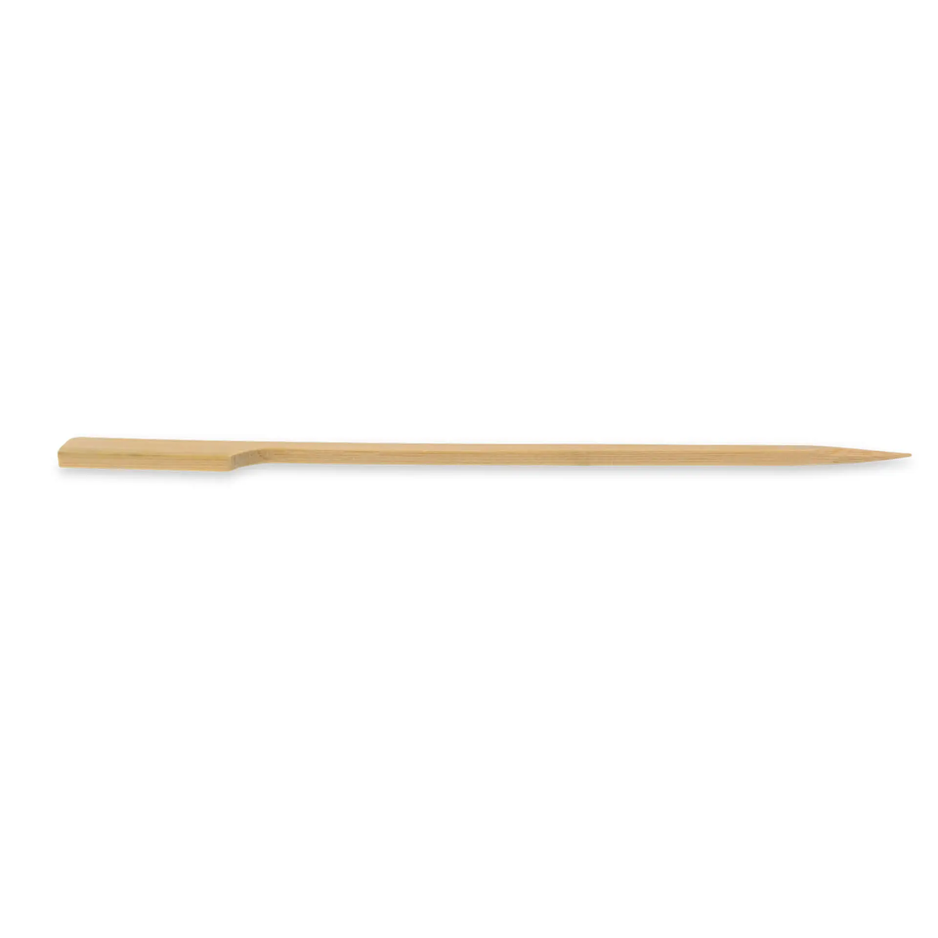 Bamboo paddle skewers 15 cm, untreated