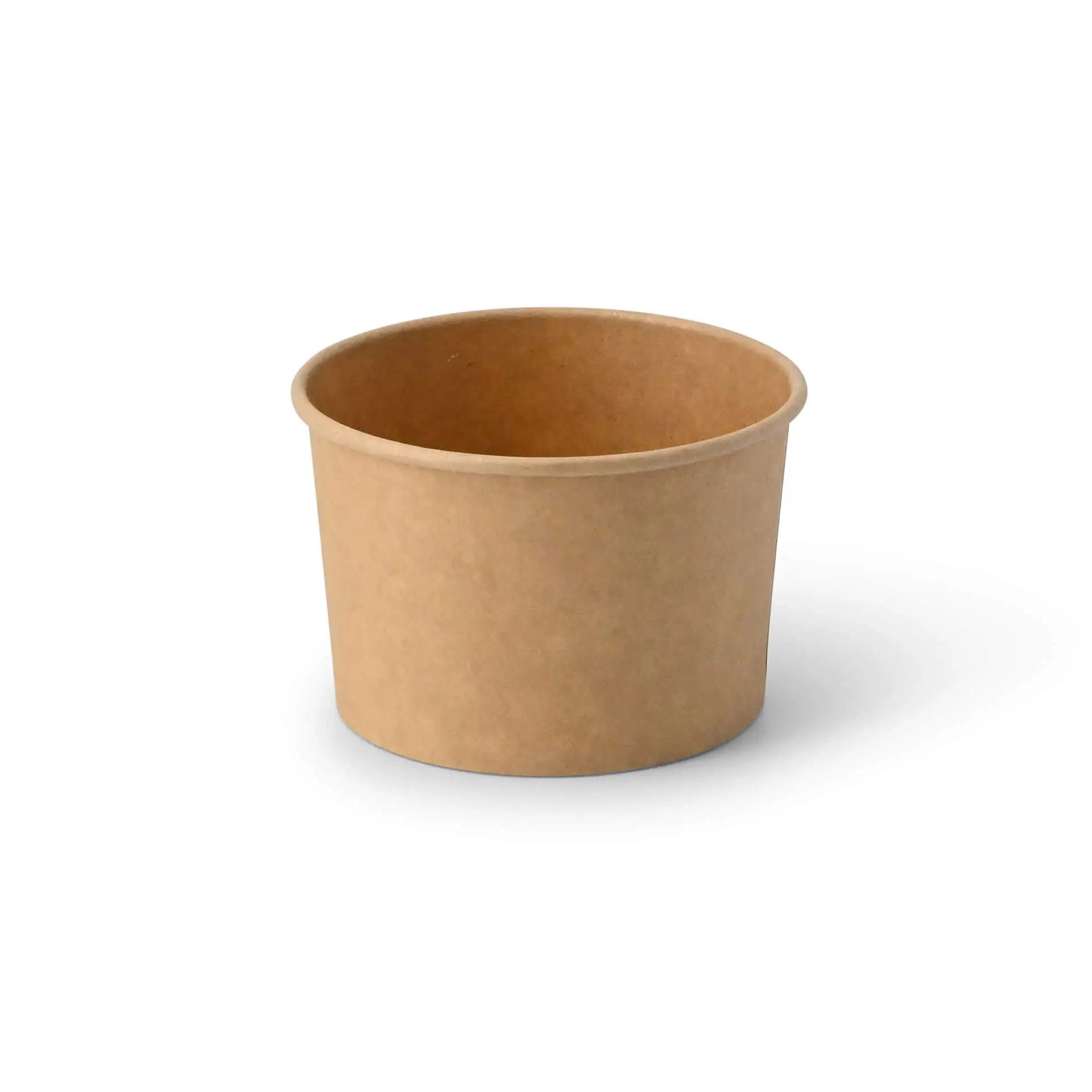 8 oz, max. 9,5 oz Paper-ice-cream cups M, Ø 92 mm, brown