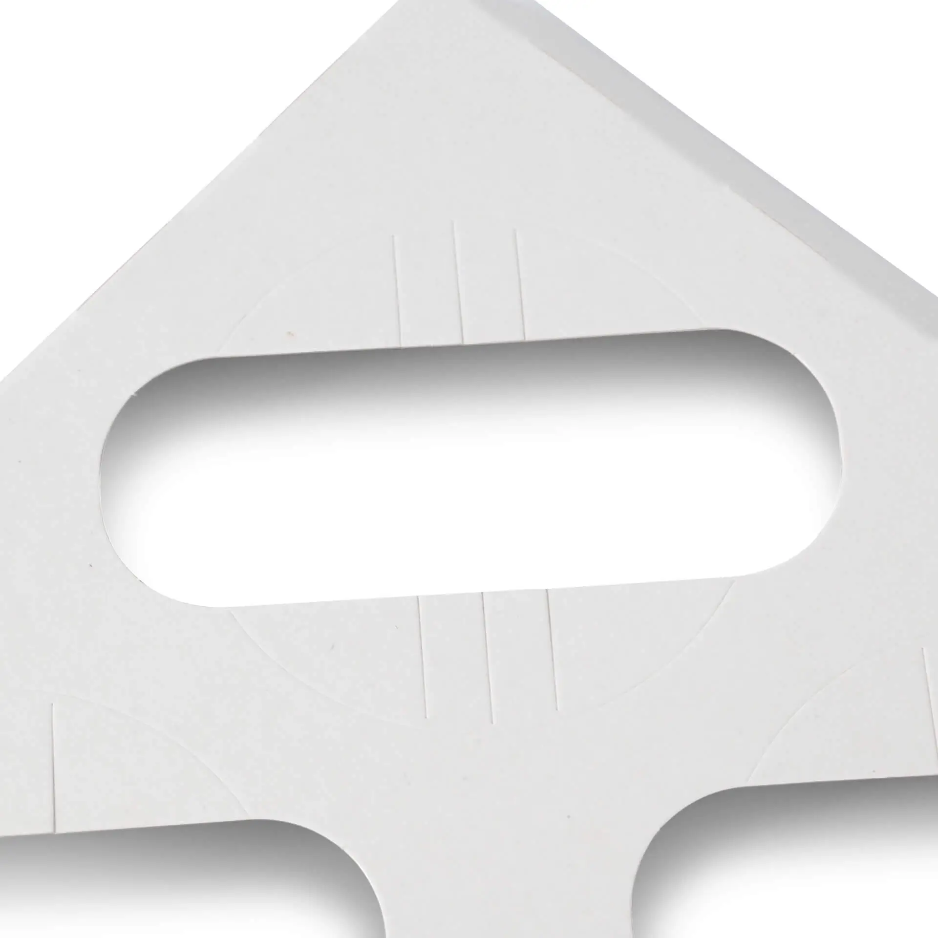 Cardboard box inserts for cupcake boxes (4 pieces), white