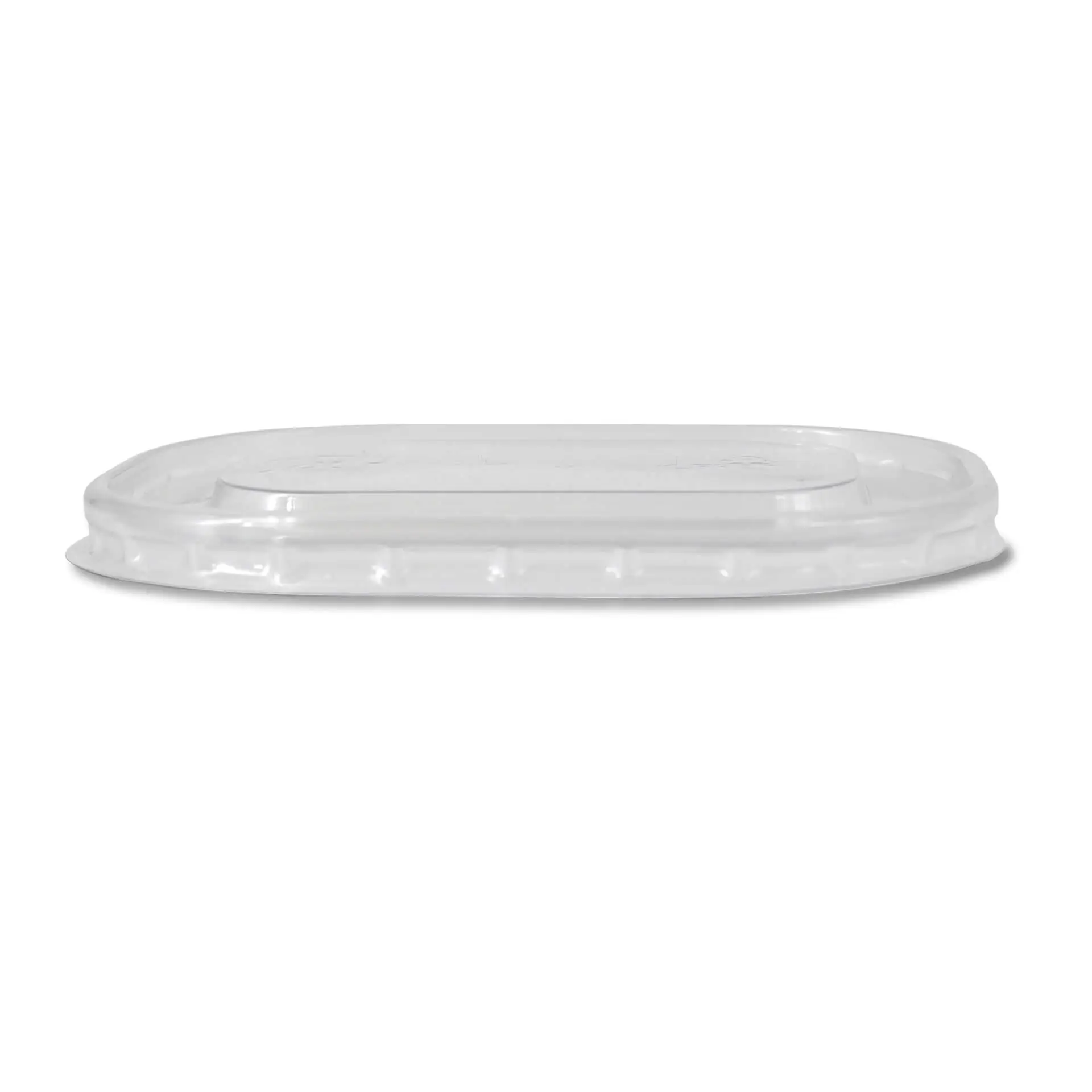 rPET-lids 11 x 8 cm, clear, rectangular