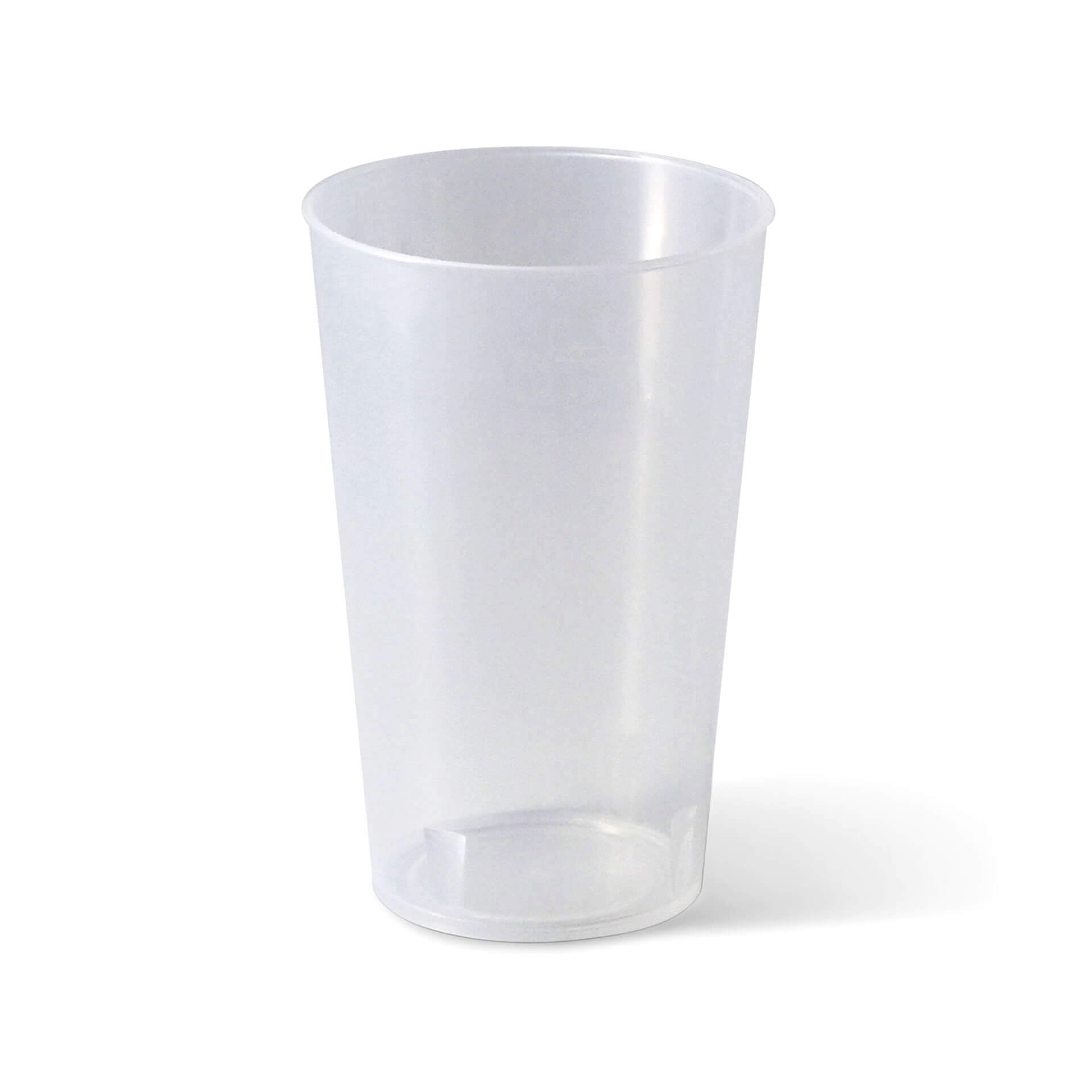 Mehrwegbecher 300 ml, Ø 77 mm, PP, transparent