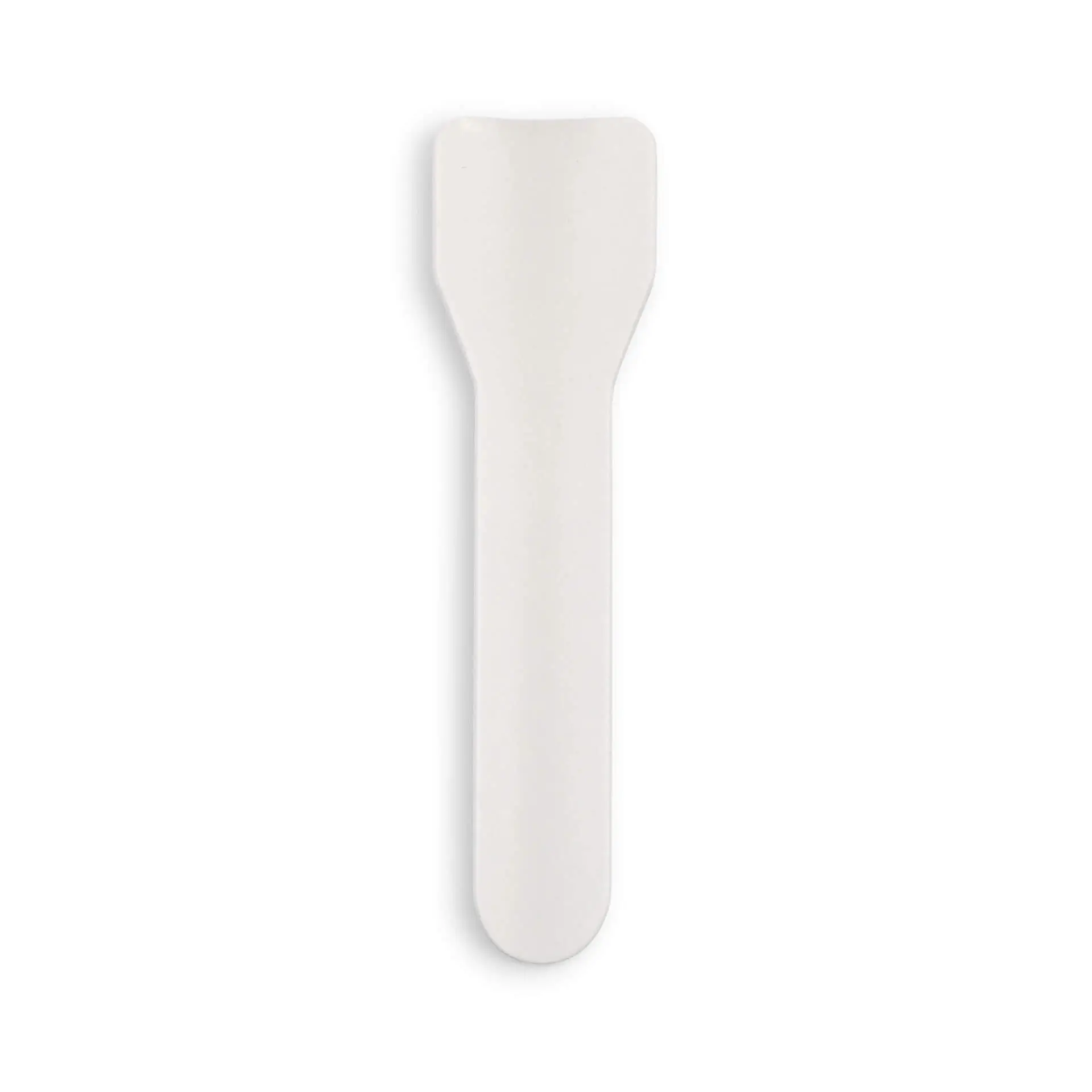 Paper ice cream spoon, 9.5 cm, white