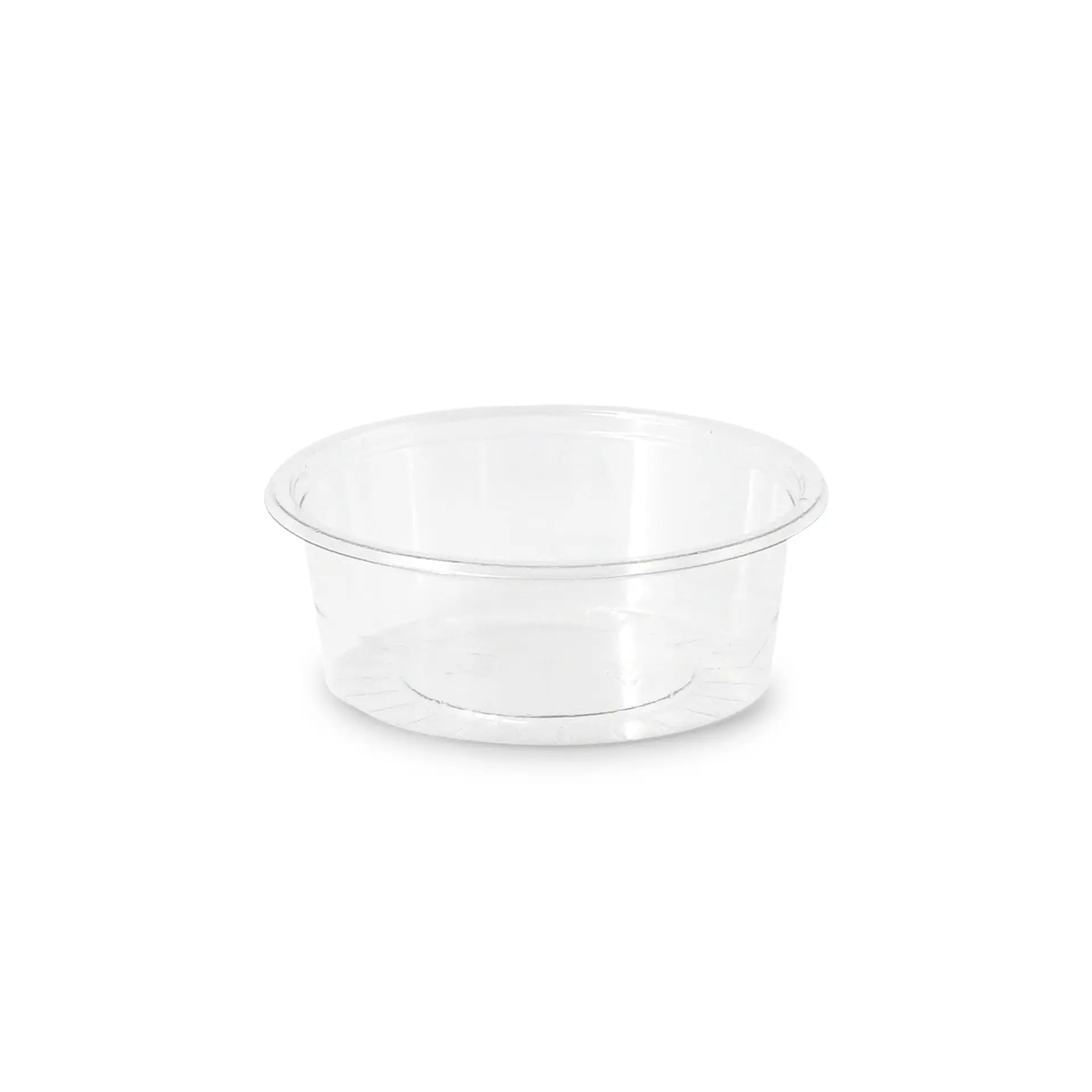 80 ml / 3 oz rPET portion cups, Ø 75 mm, transparent