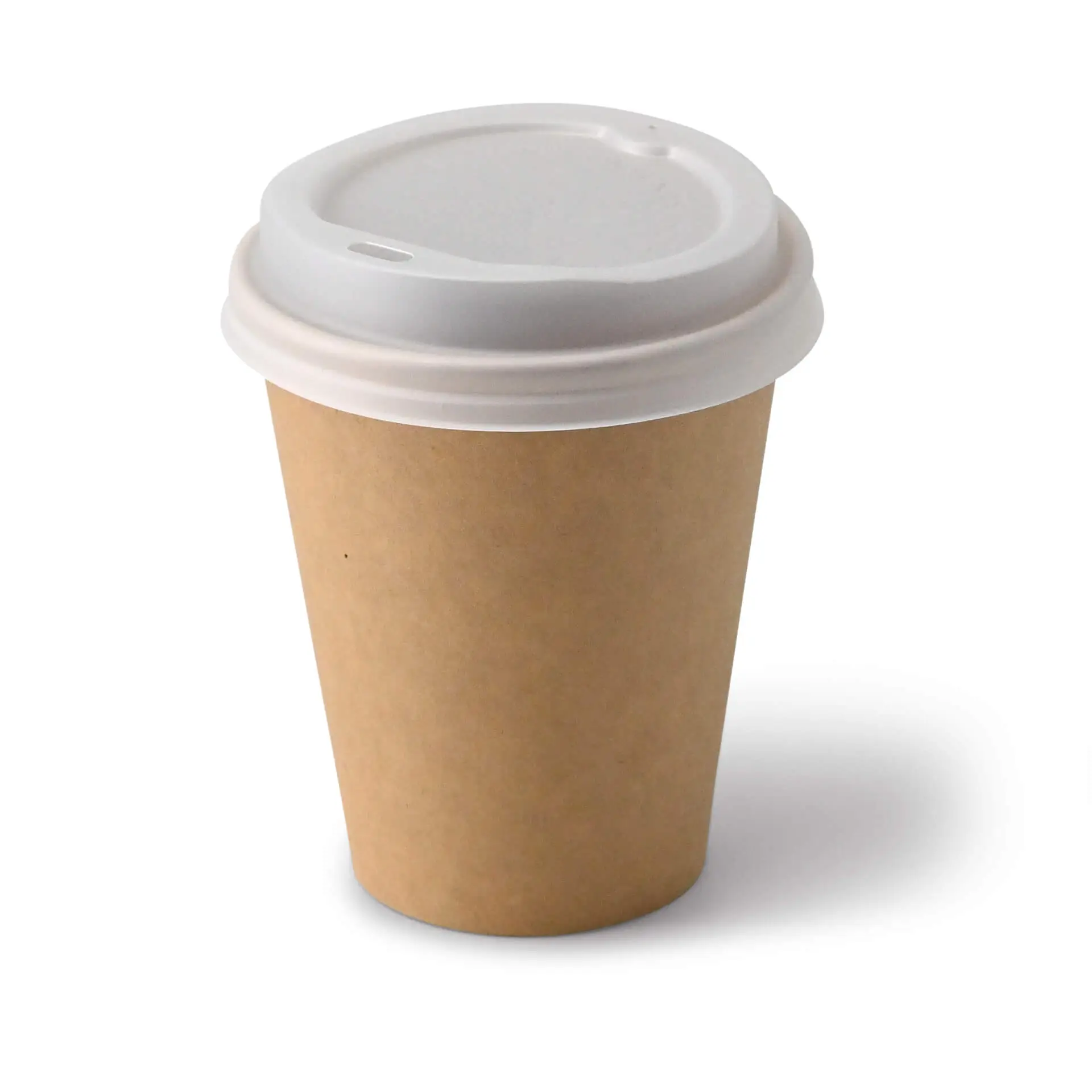 10 oz Paper cups (coated), Ø 90 mm, brown