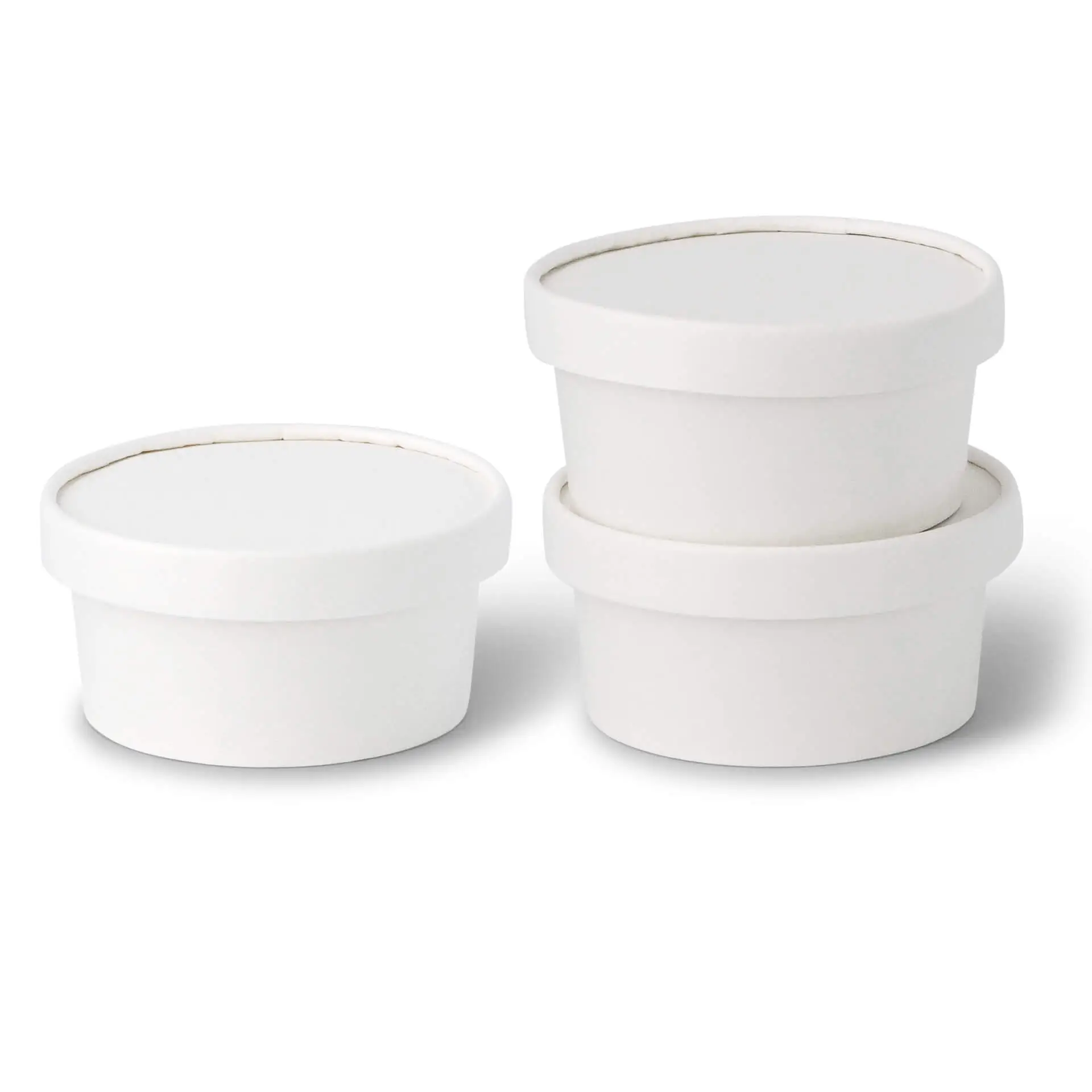 4 oz, max. 6 oz Paper cups ice cream XS (coated), Ø 92 mm, white