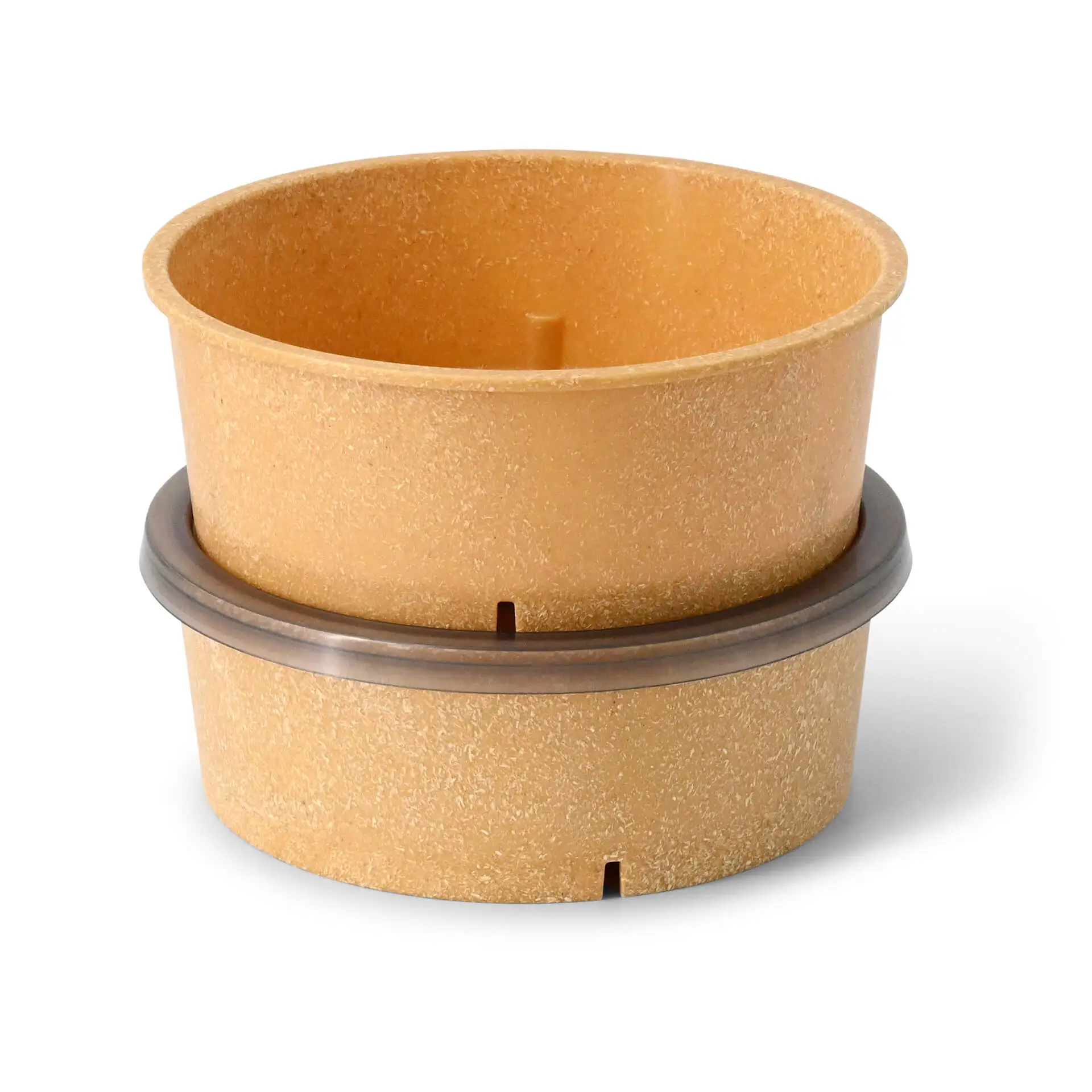 Reusable bowls "merways Bowl" 1,000 ml, Ø 185 mm, caramel / brown