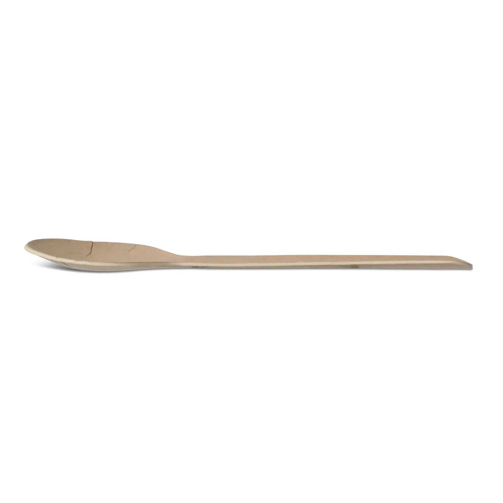 Paper tea spoon 11.5 cm, brown