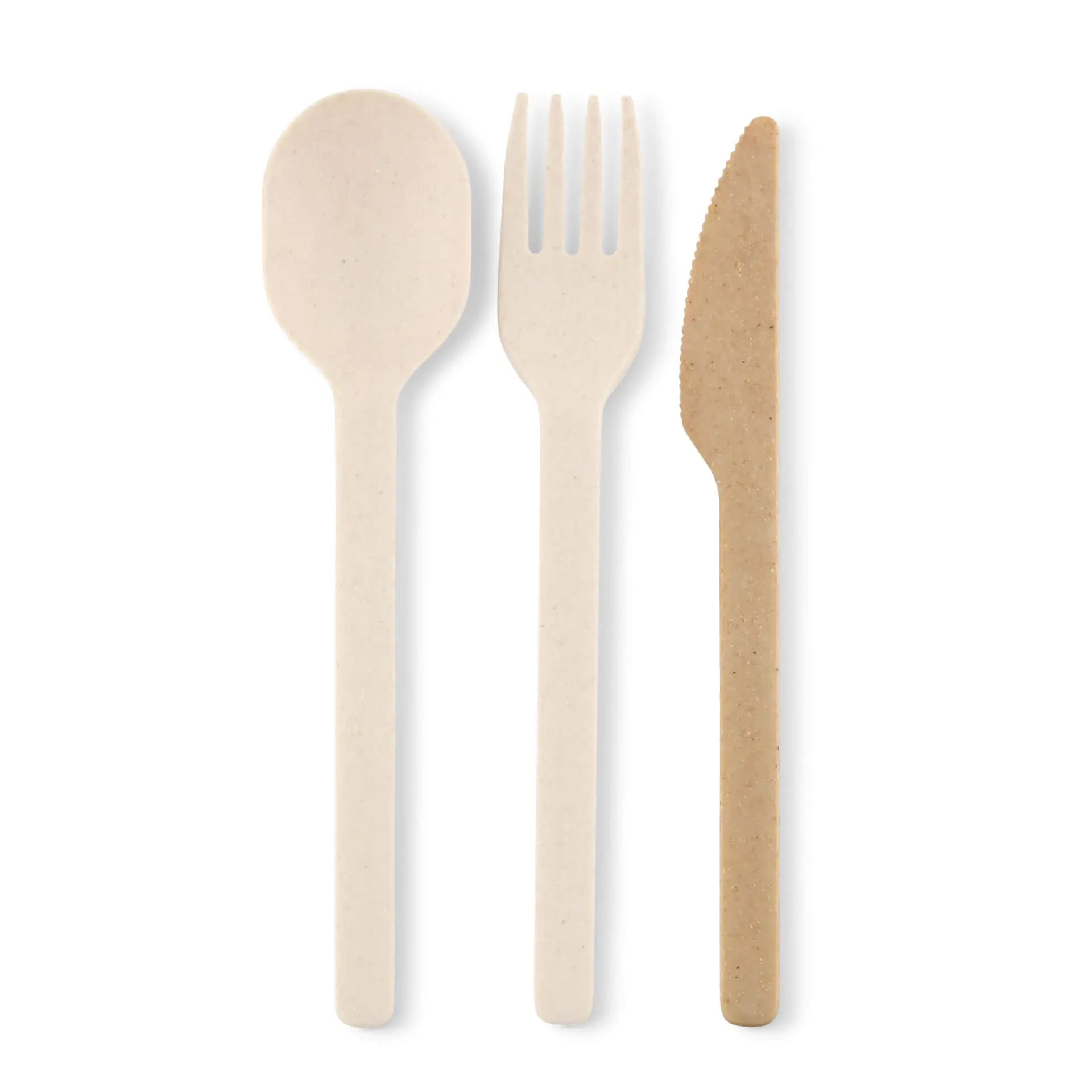 Reusable knives "merways Cutlery" 18 cm, natural