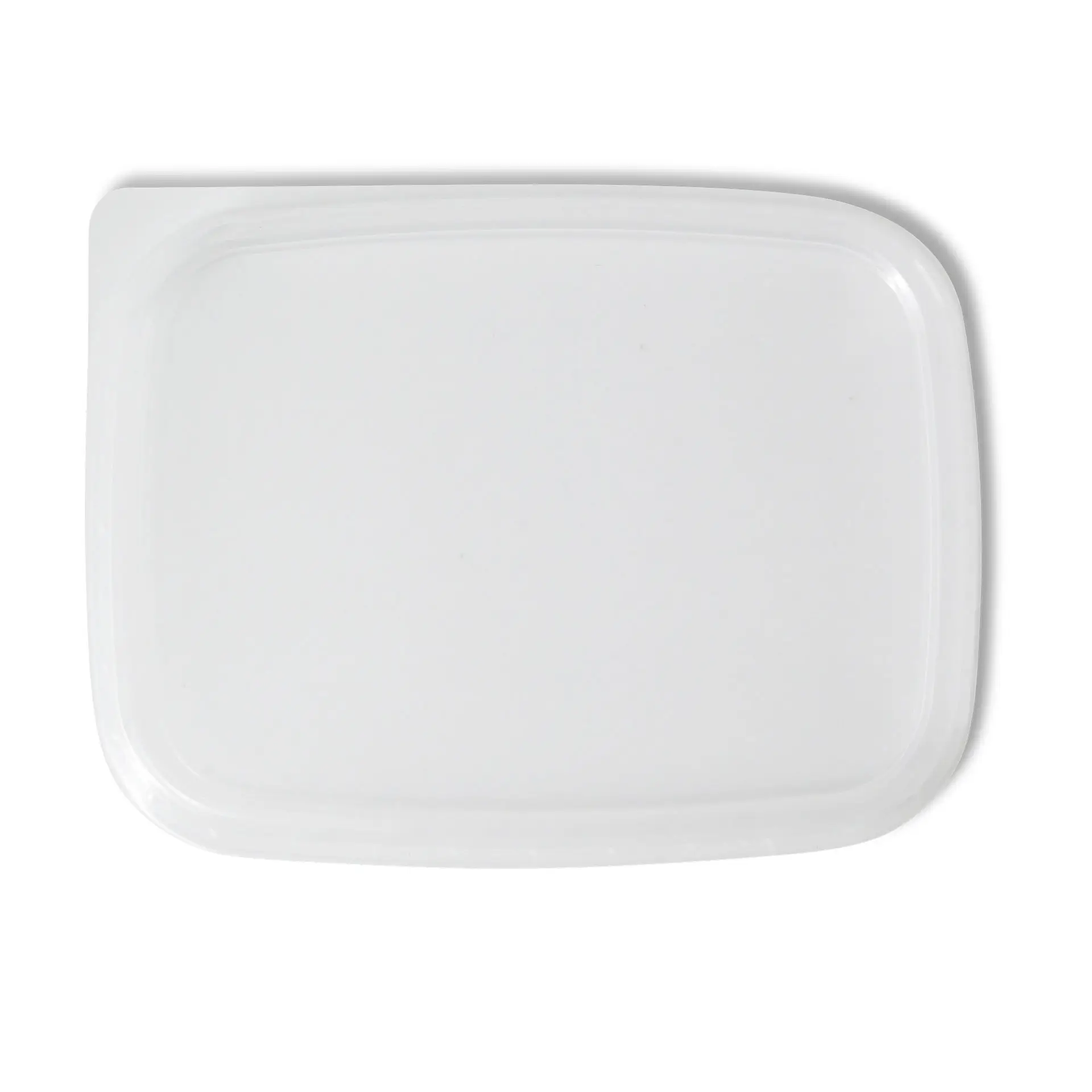 Cup lids PP 10.5 x 8 cm, clear, rectangular