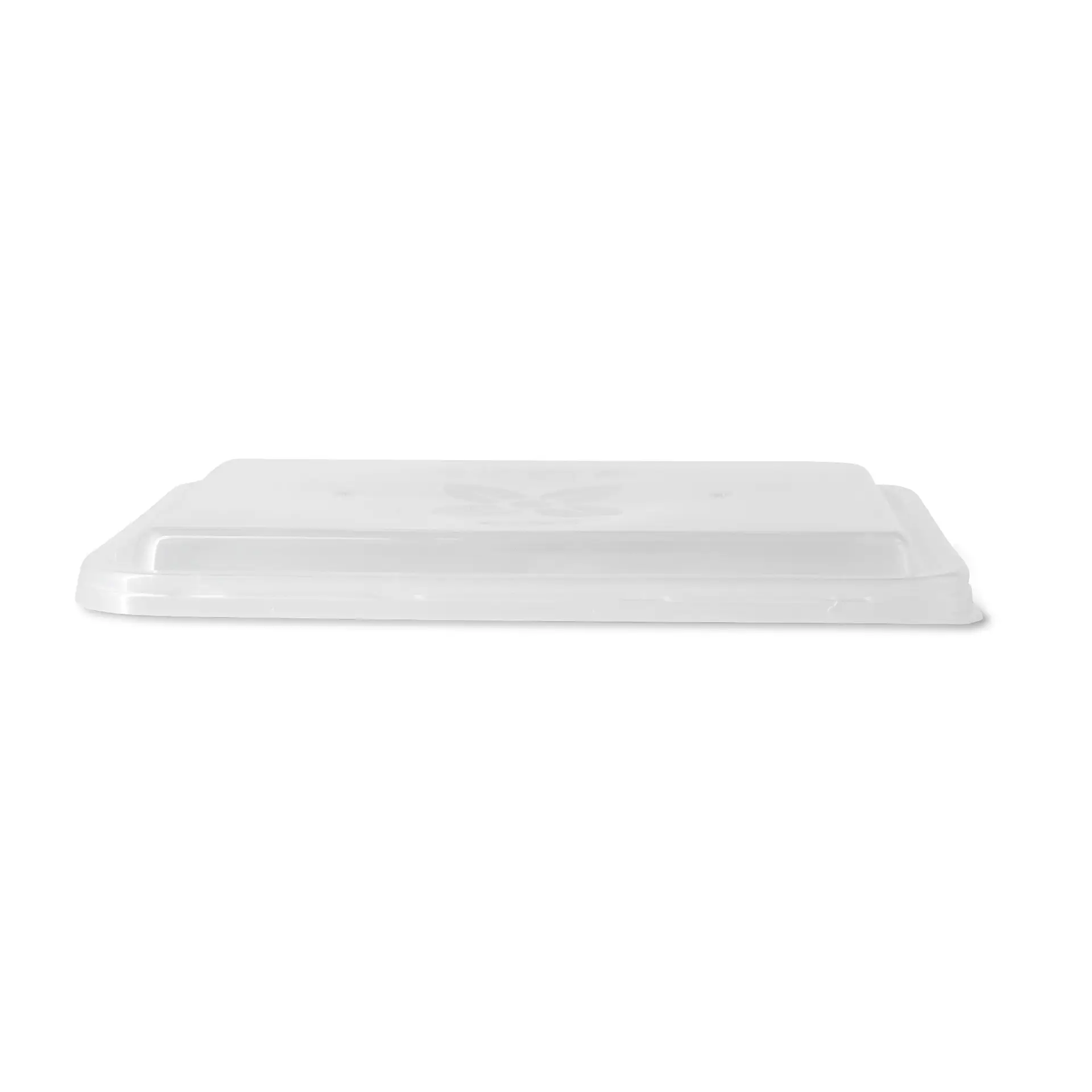 PP-lids 17 x 12 cm, clear, rectangular