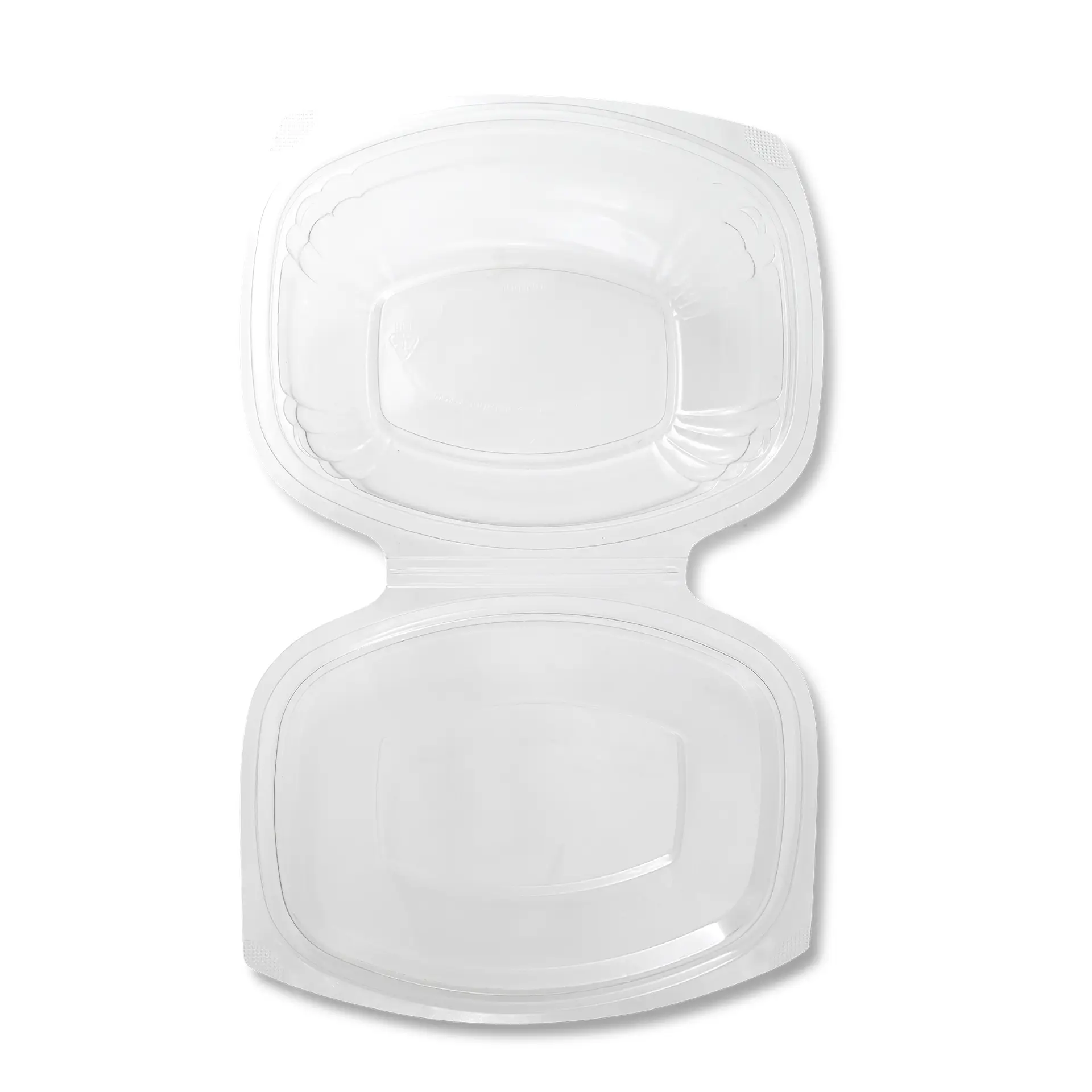 PLA Deli Bowls 1000 ml, folding lid, rectangular