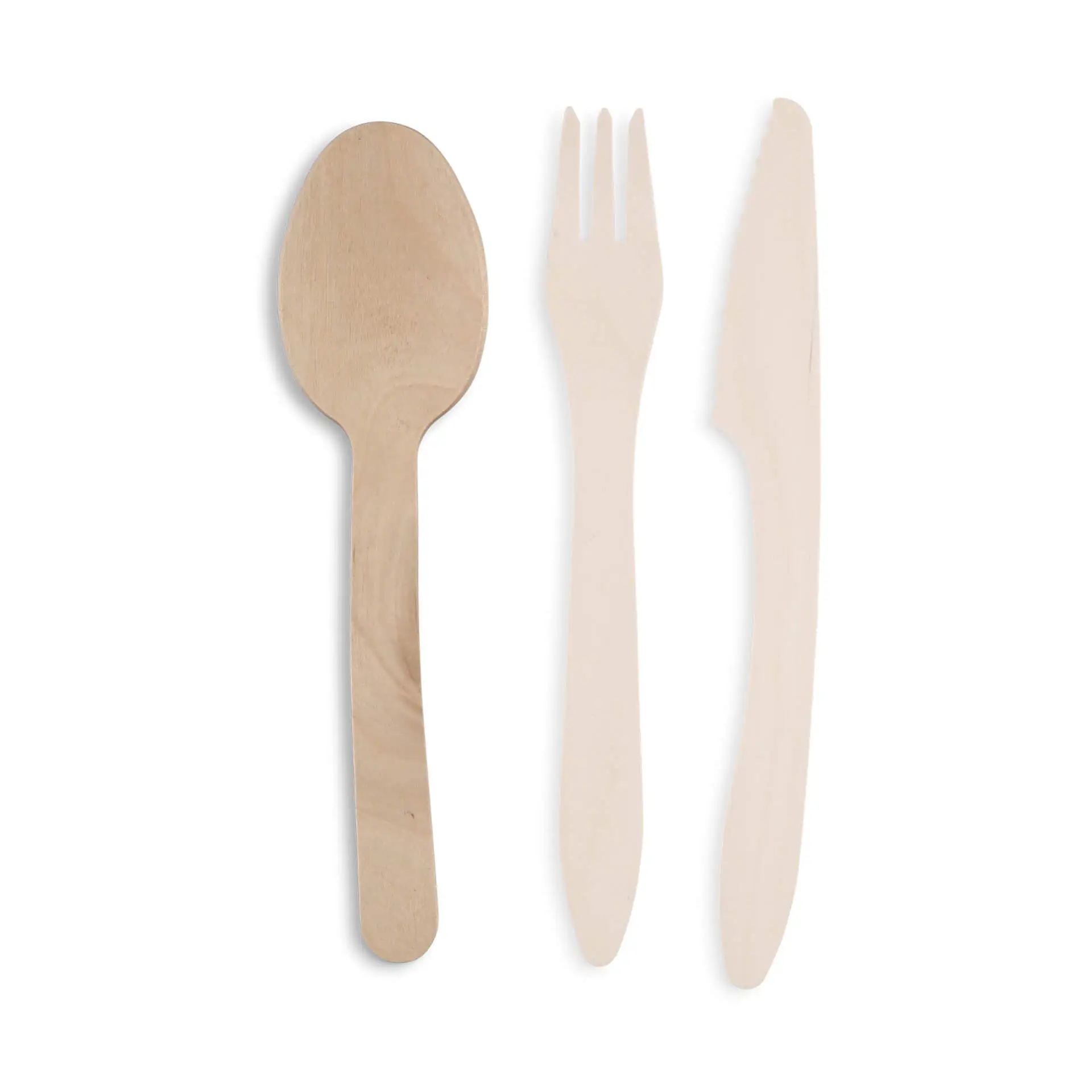 Premium wooden spoons 18 cm, bio-coated