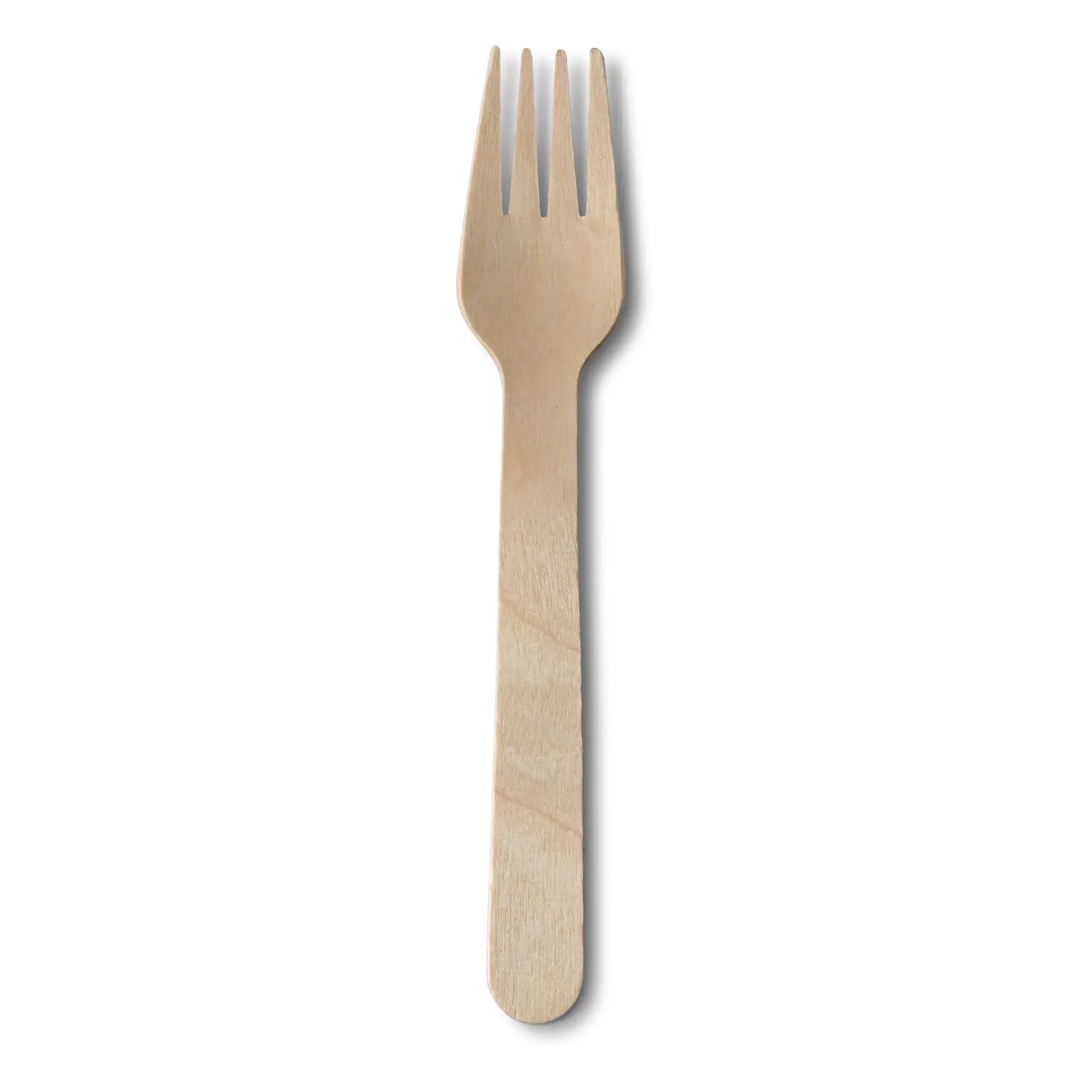 Wooden forks 16 cm, bio-coated