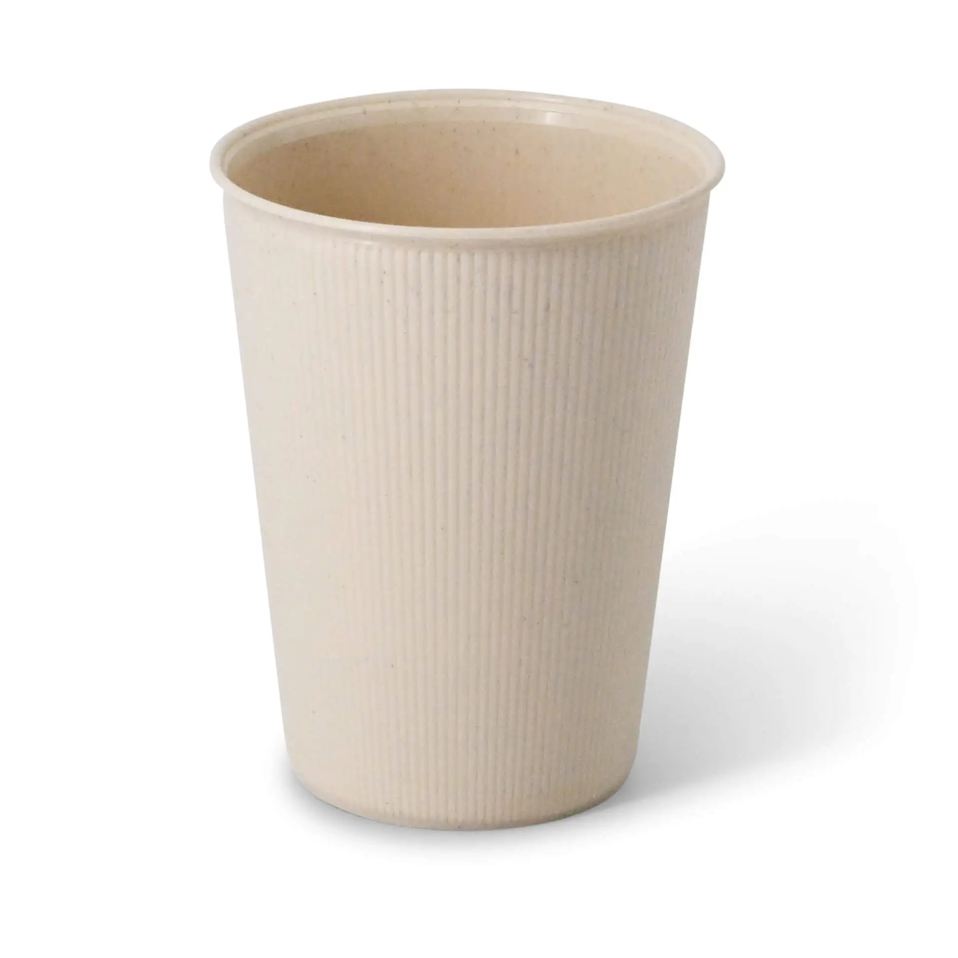 Reusable coffee cups, 12 oz, Ø 90 mm, creamy white