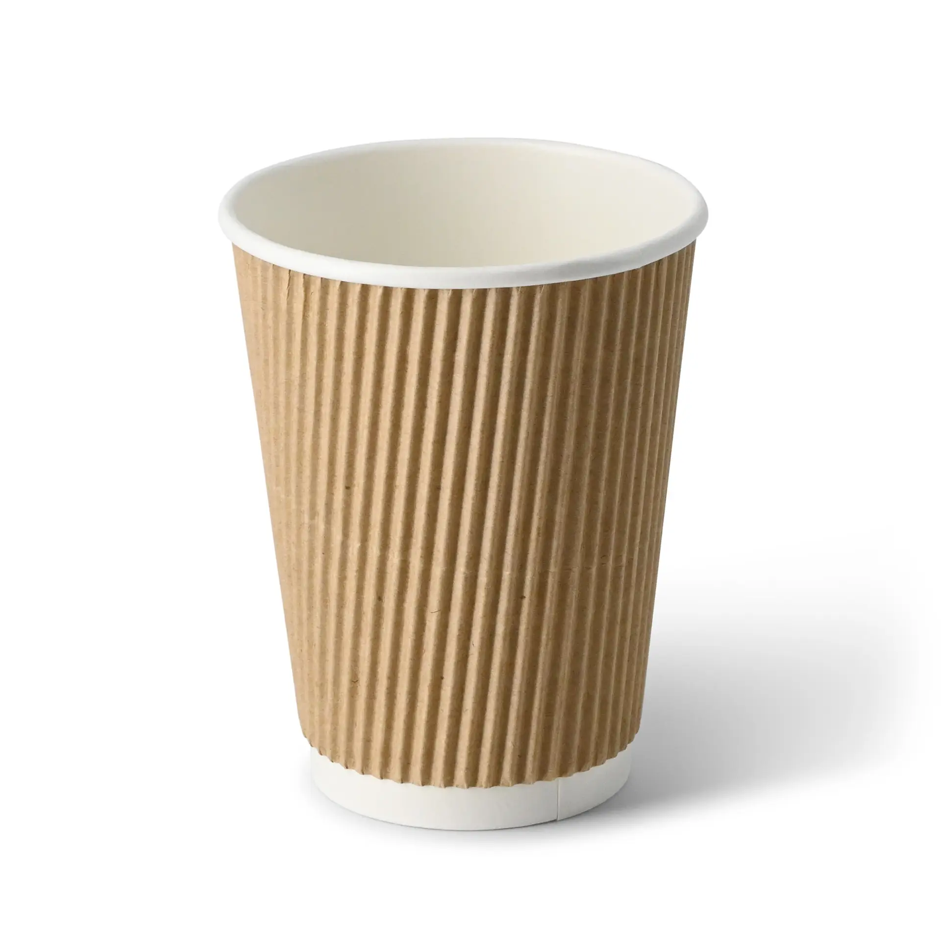 12 oz Ripple cup / Coffee Cups, Ø 90 mm, kraft