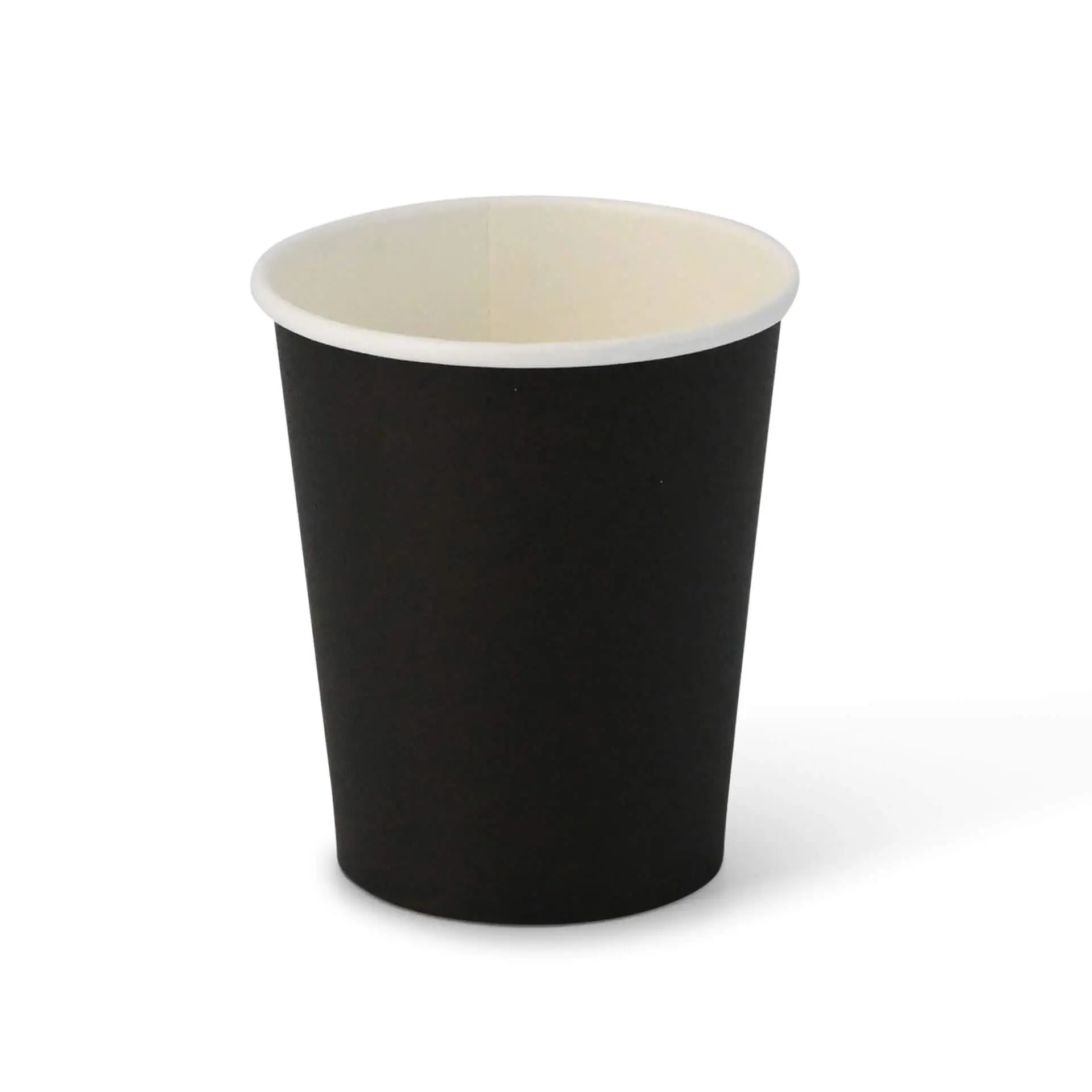 8 oz Paper cups single wall, Ø 80 mm, black