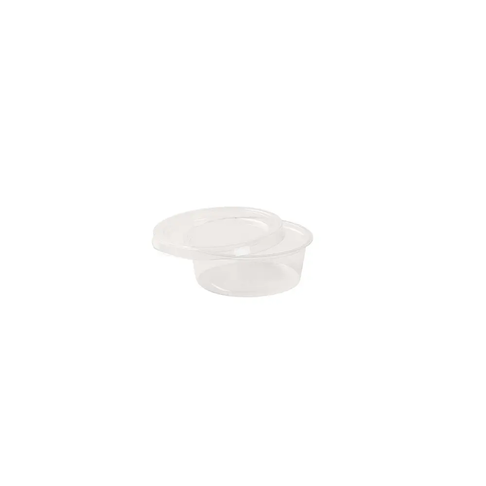 60 ml / 2 oz PLA portion cups, Ø 70 mm, clear