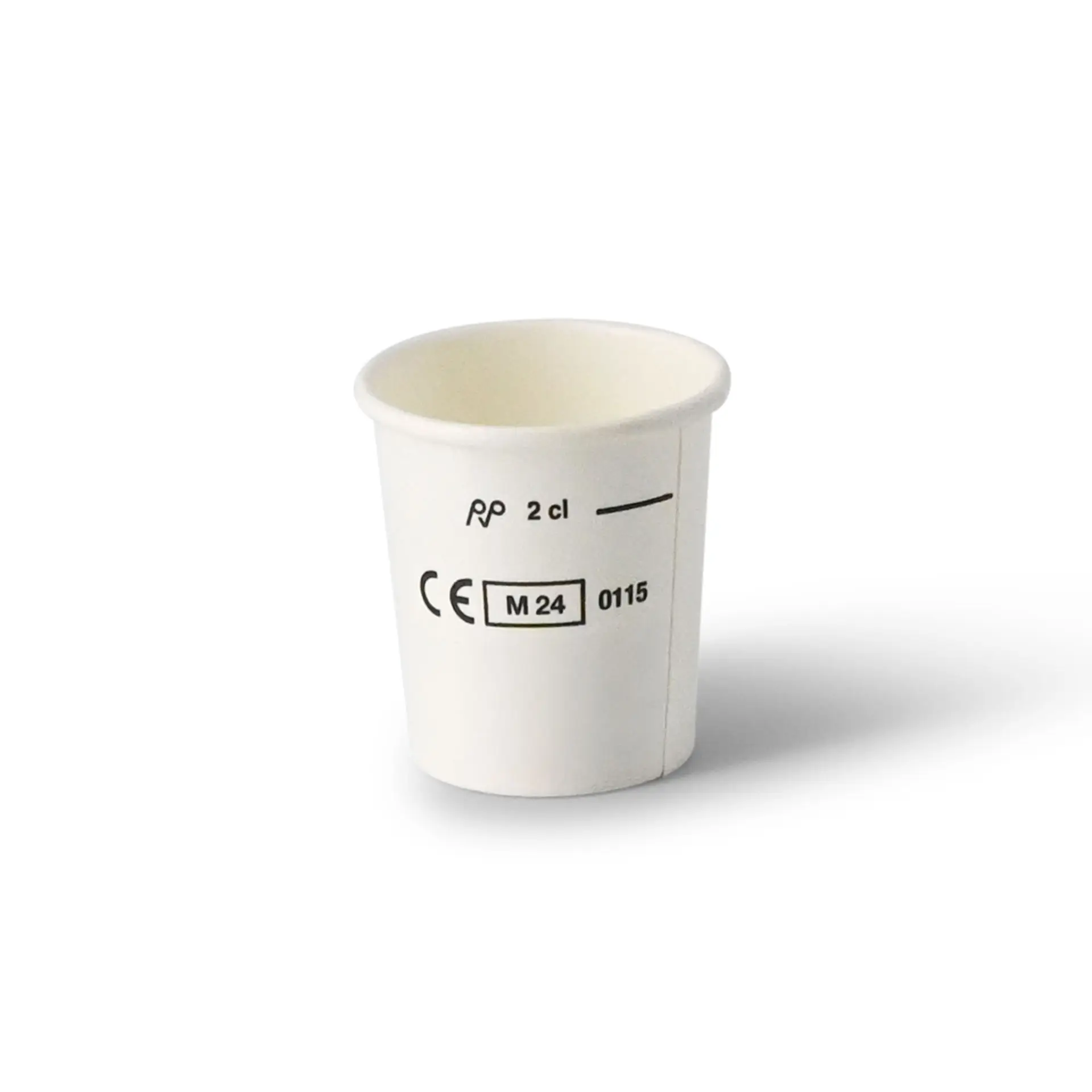 Paper shot cups, 20 ml / 2 cl, white