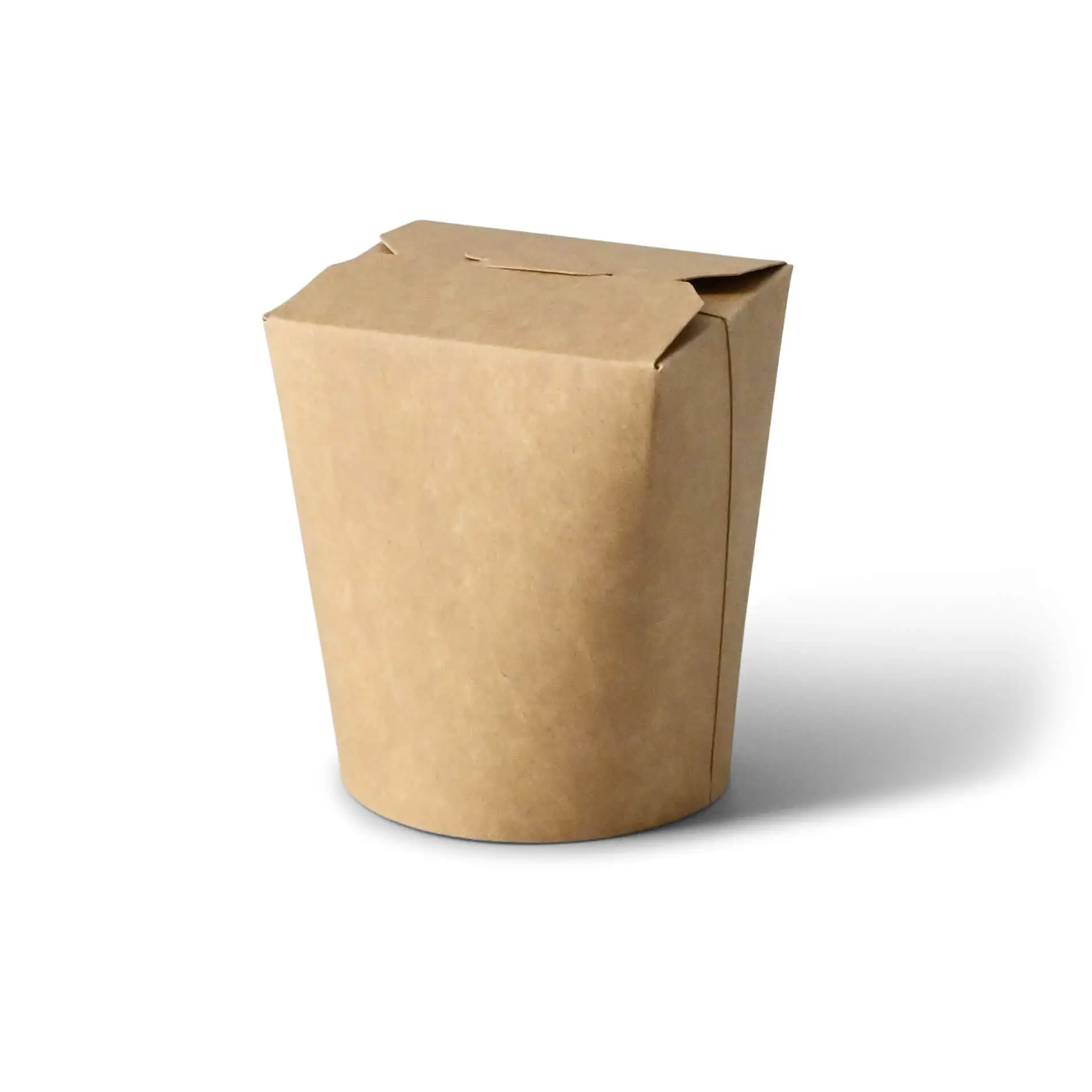 Noodle Boxes 400 ml, kraft, PLA-coated