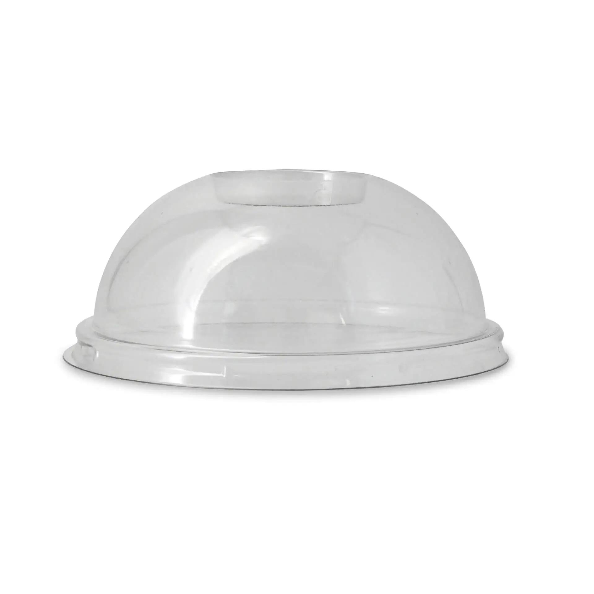 rPET dome lids Ø 95 mm, closed