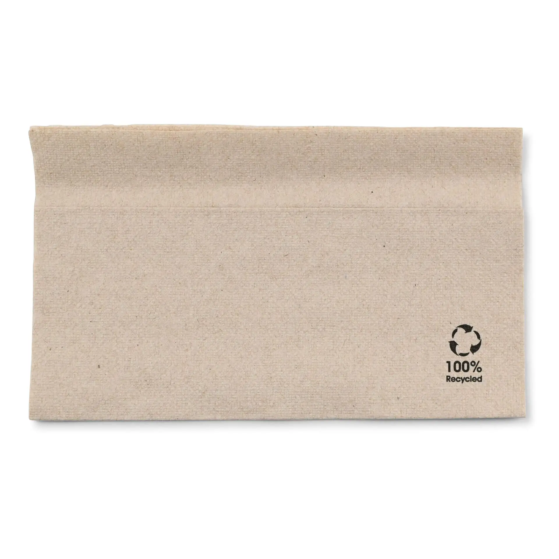 rPaper-napkins 33 x 33 cm, 1-ply, 1/8 fold, unbleached