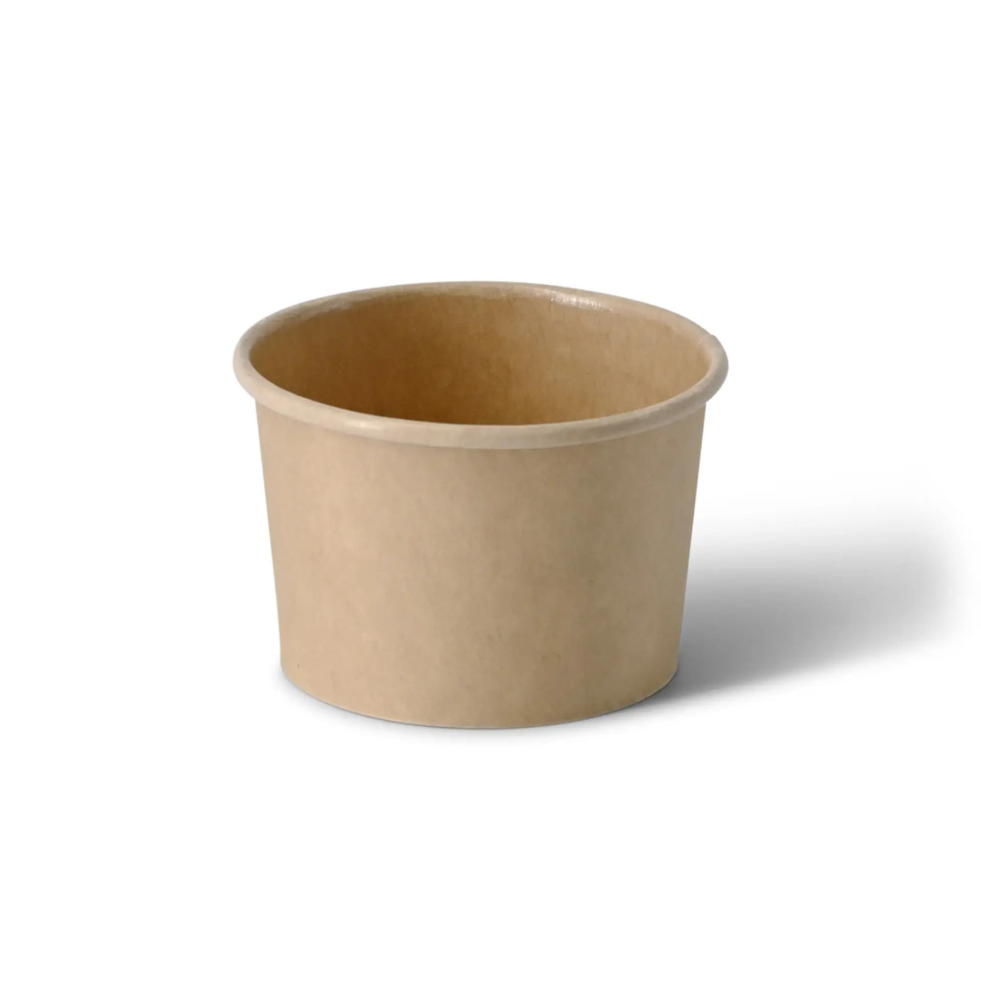 Paper-portion cups 40 ml, Ø 62 mm, kraft